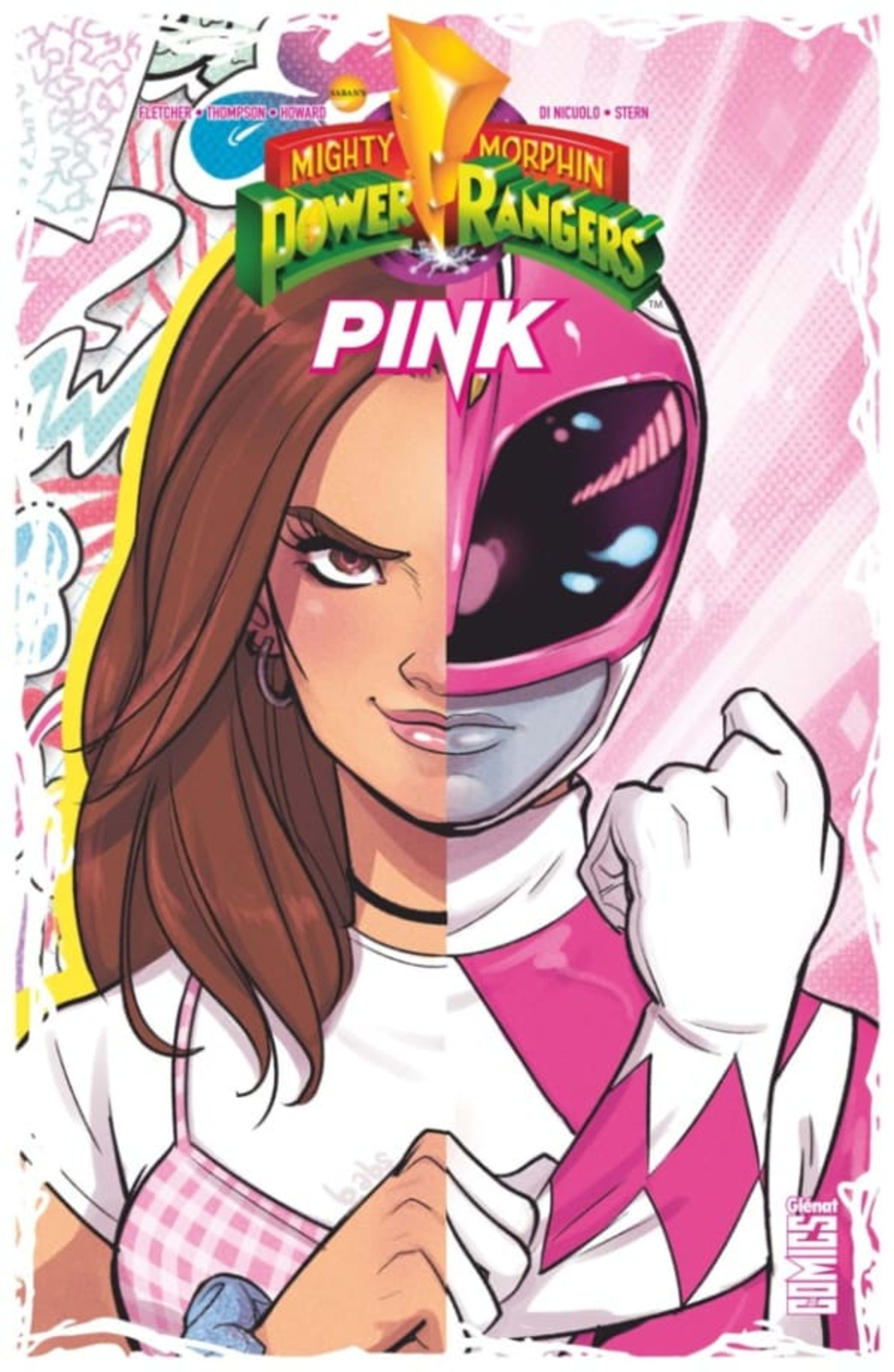 Power Rangers Pink cover — © Éditions Glénat