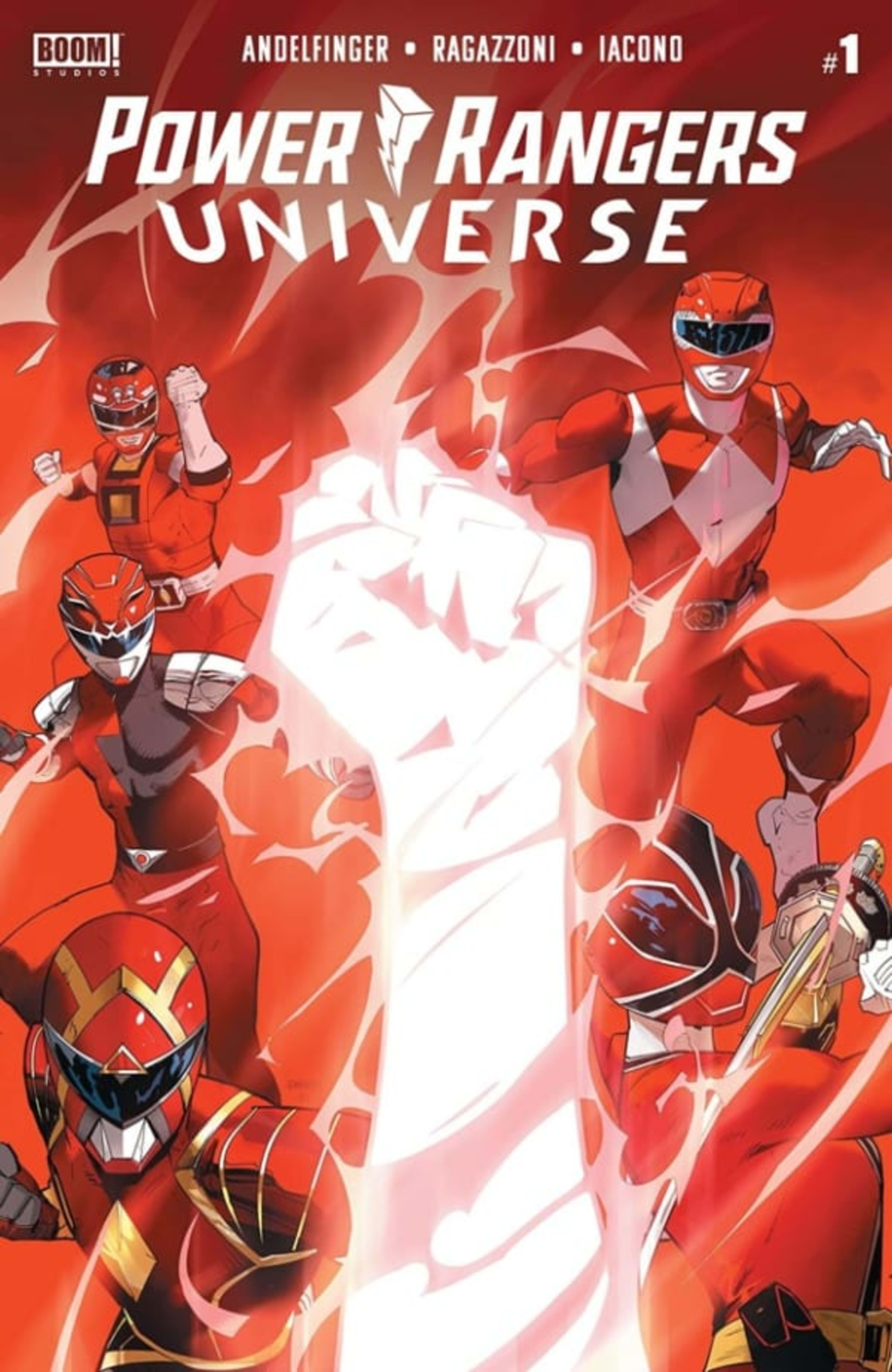 Power Rangers Universe cover — © Boom! Studios