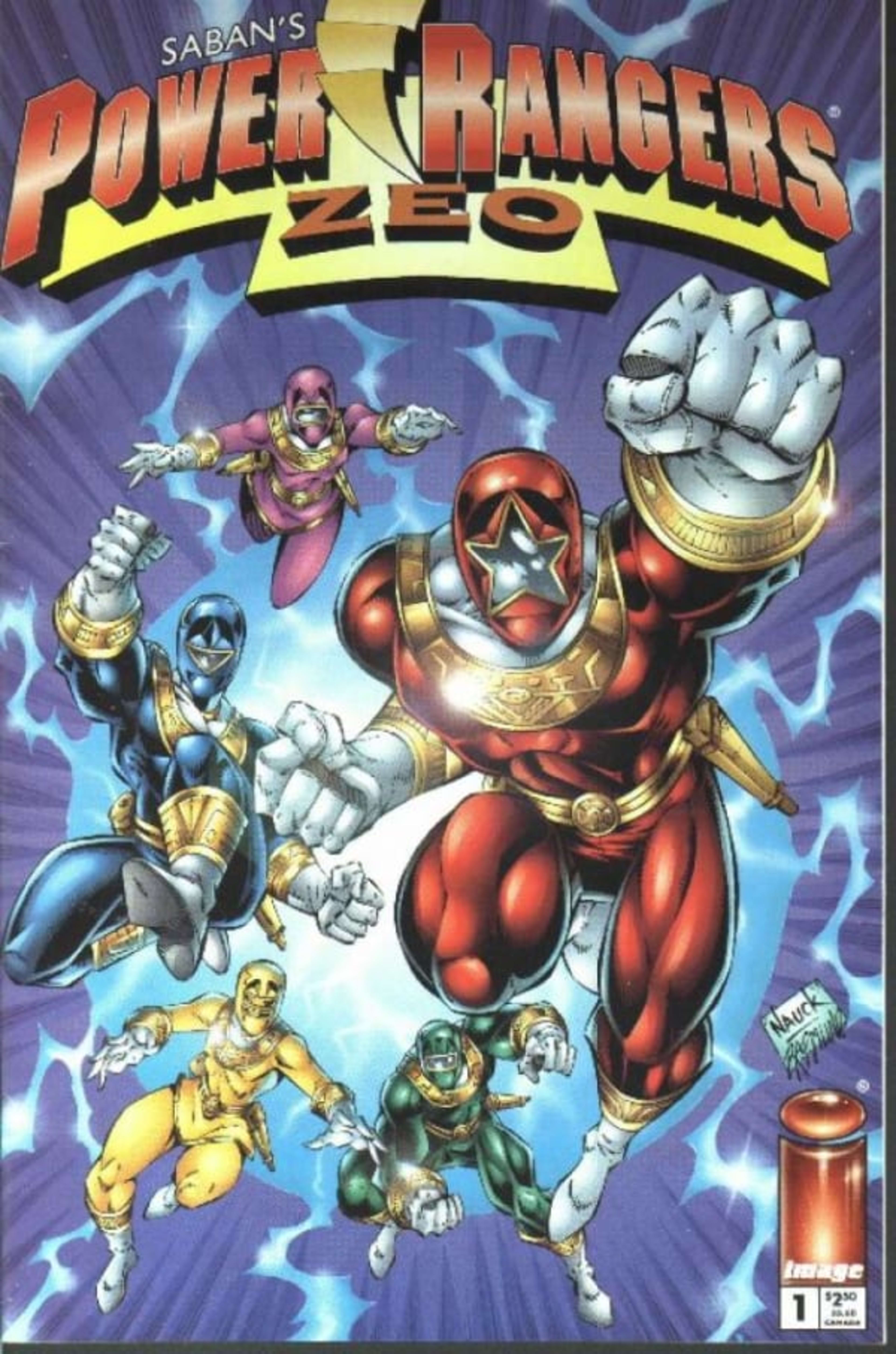 Power Rangers Zeo cover — © Image