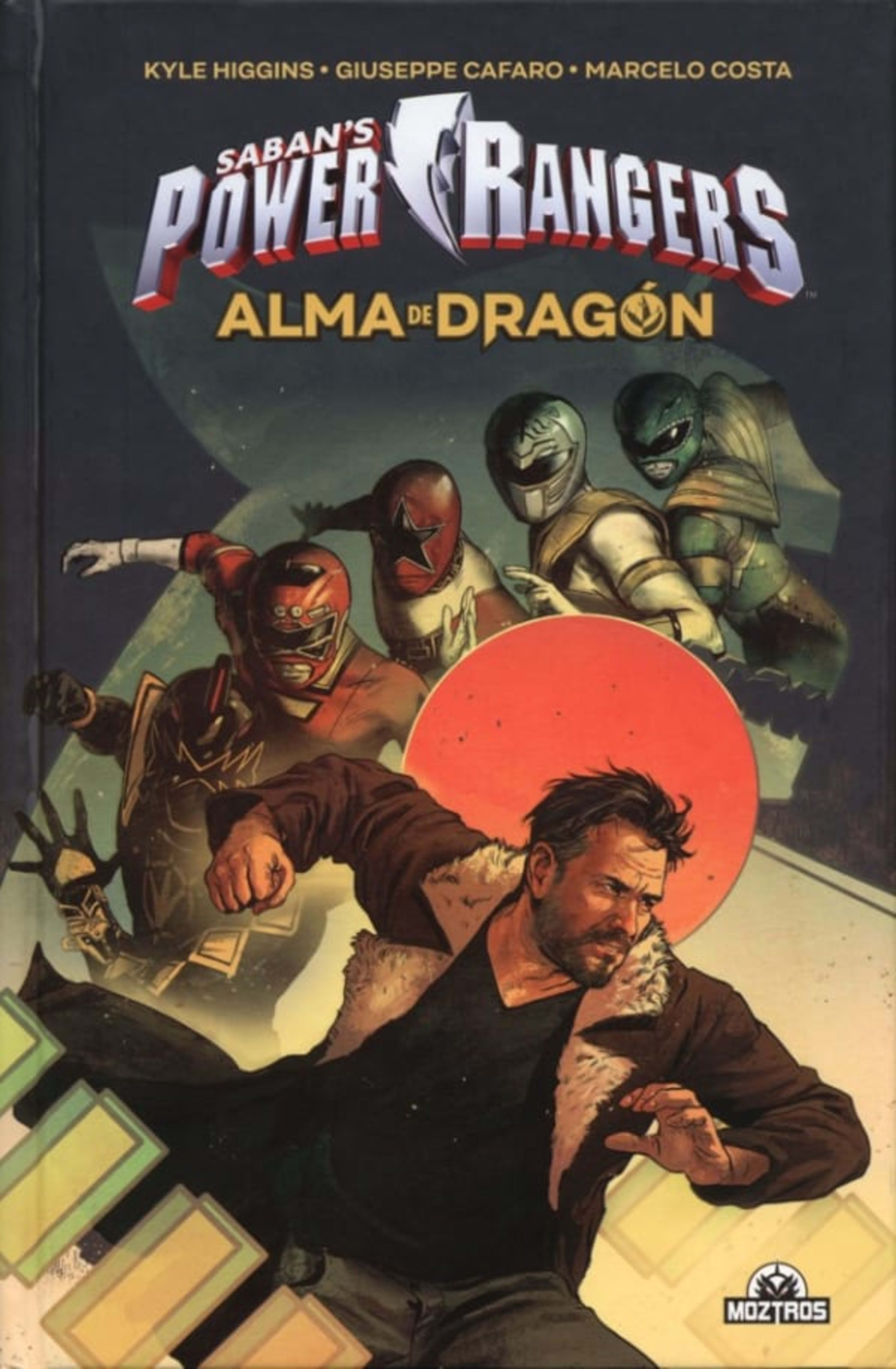 Power Rangers: Alma de Dragón cover — © Moztros Producciones