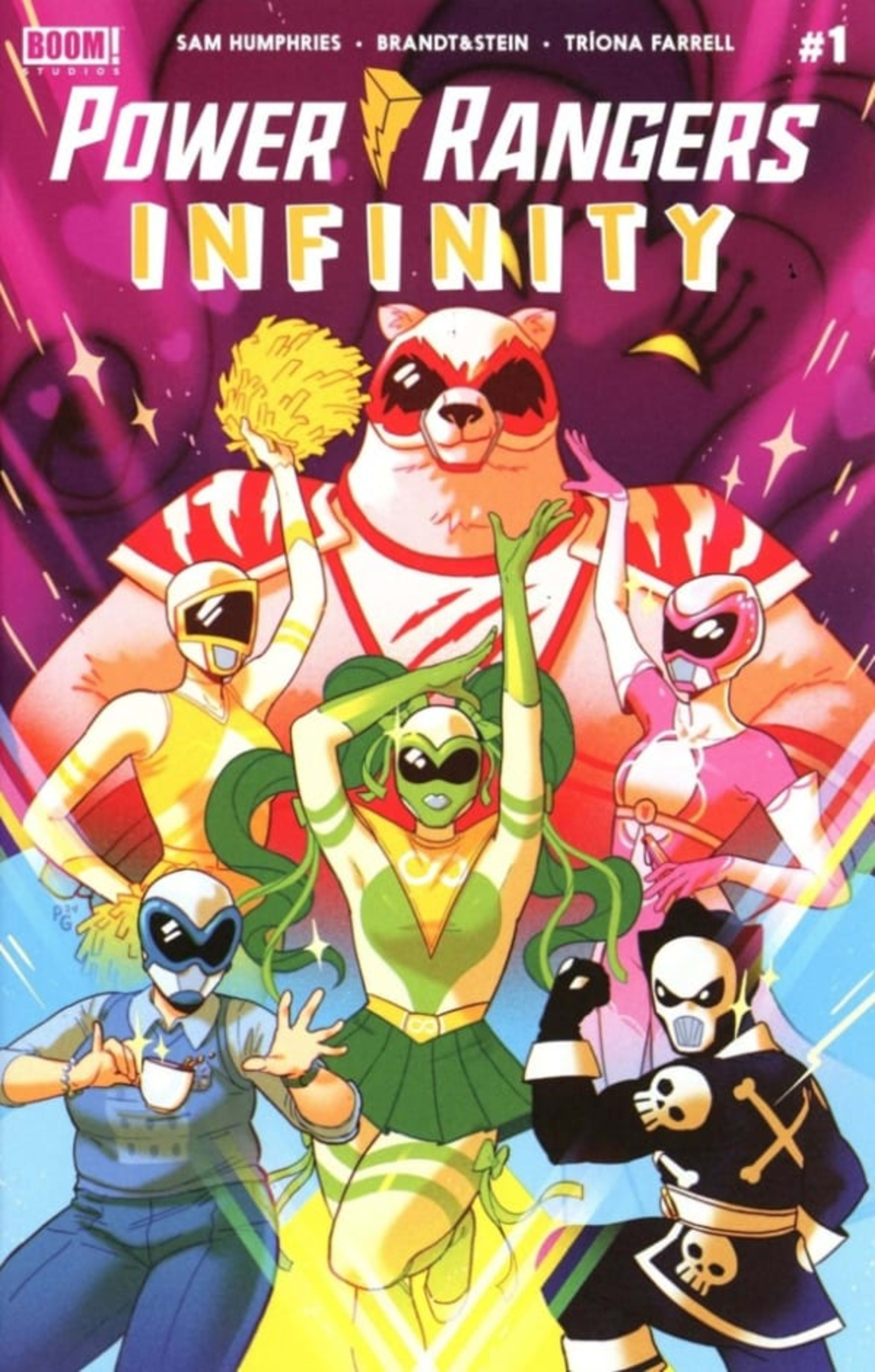 Power Rangers: Infinity cover — © Boom! Studios