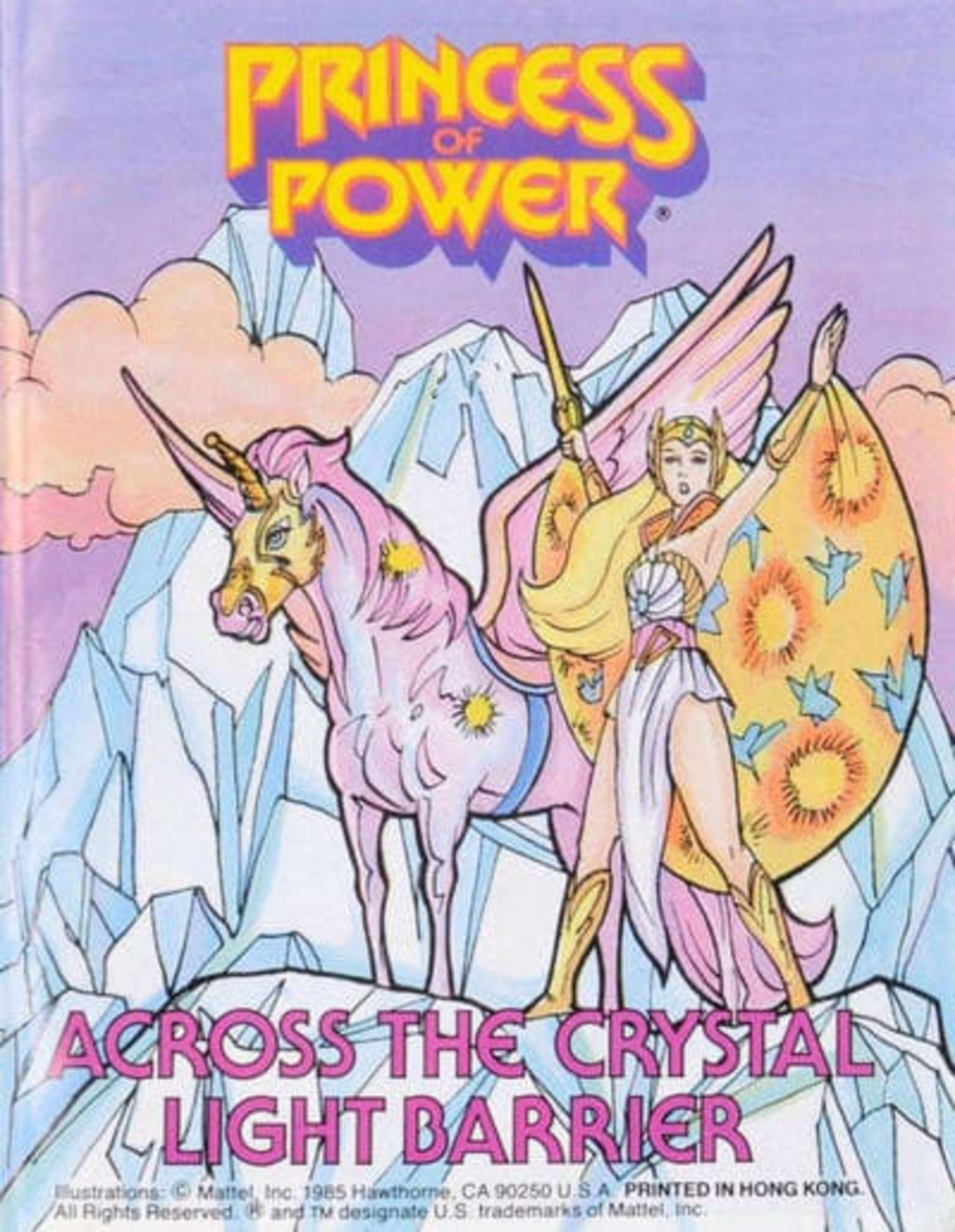 Princess of Power: Across the Crystal Light Barrier cover — © Mattel