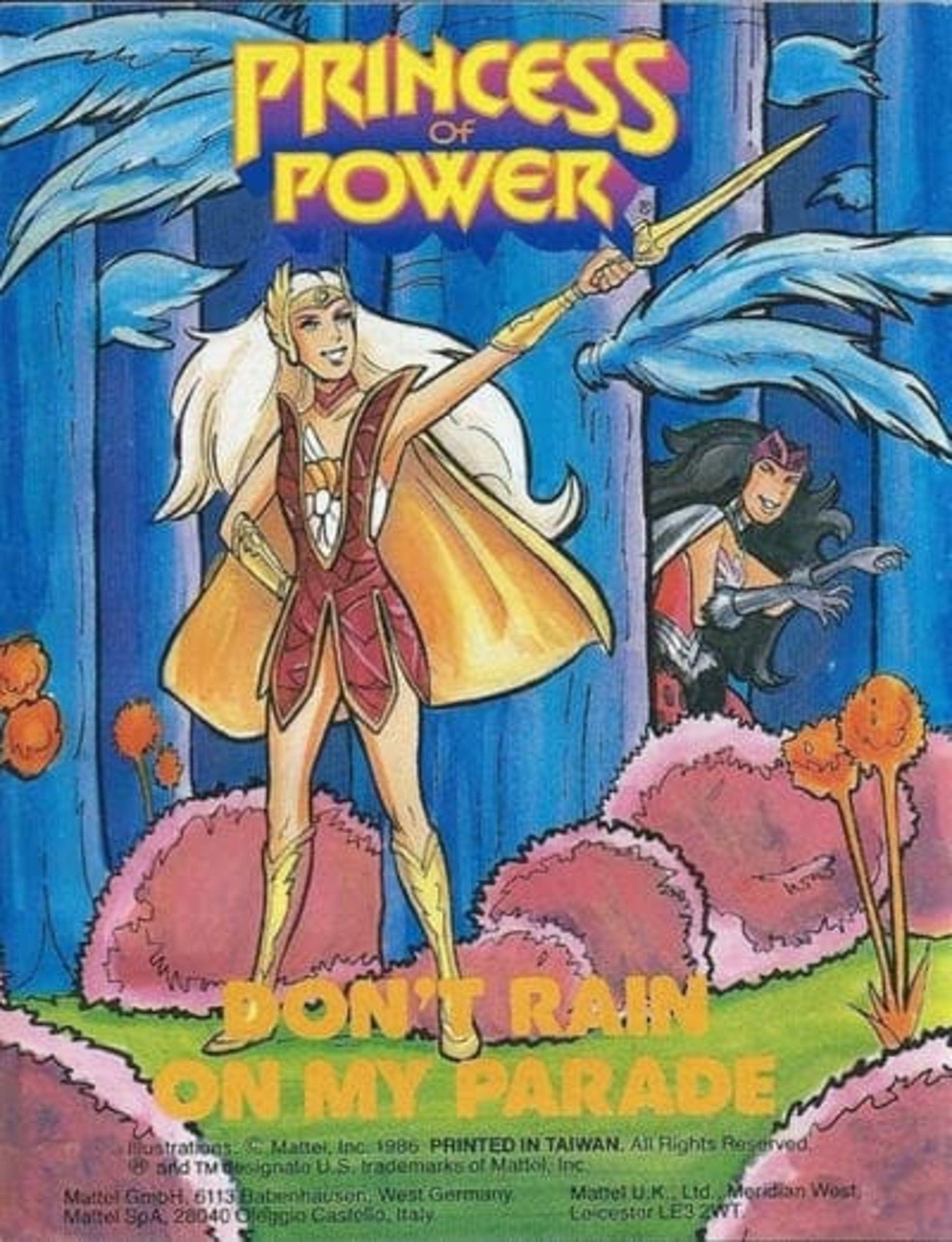 Princess of Power: Don't Rain on My Parade cover — © Mattel