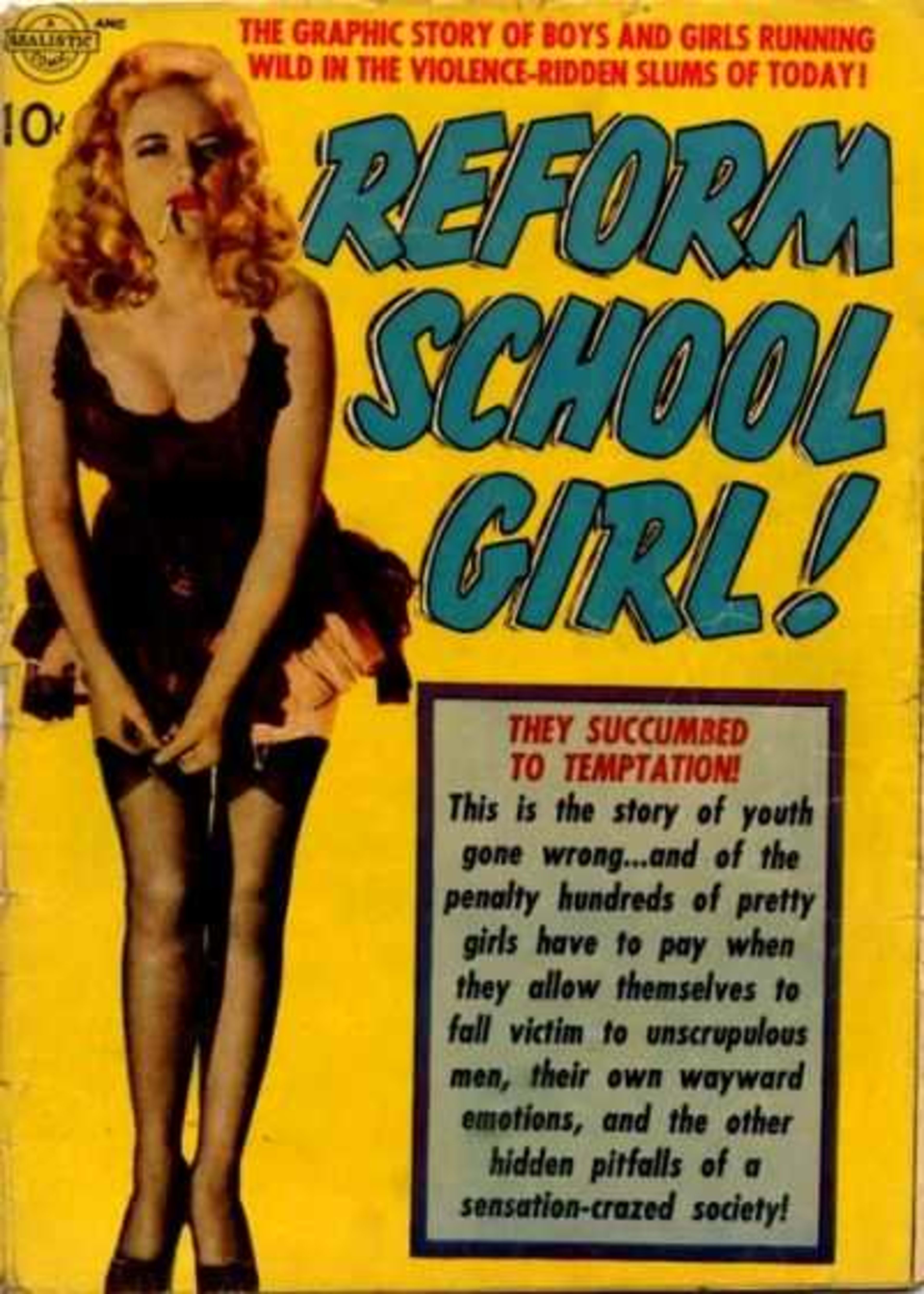Reform School Girl! cover — © Avon