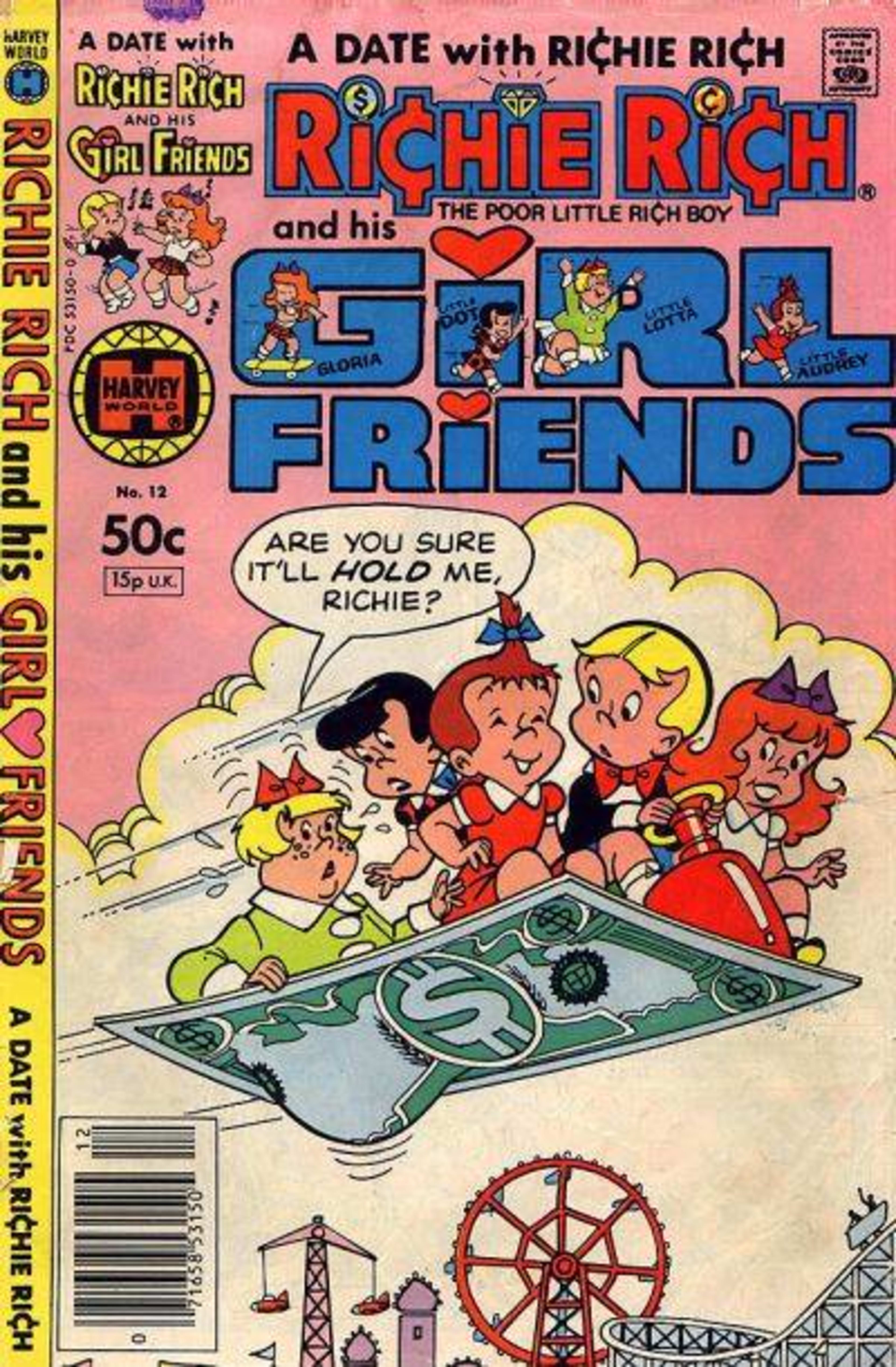 Richie Rich & His Girl Friends 12