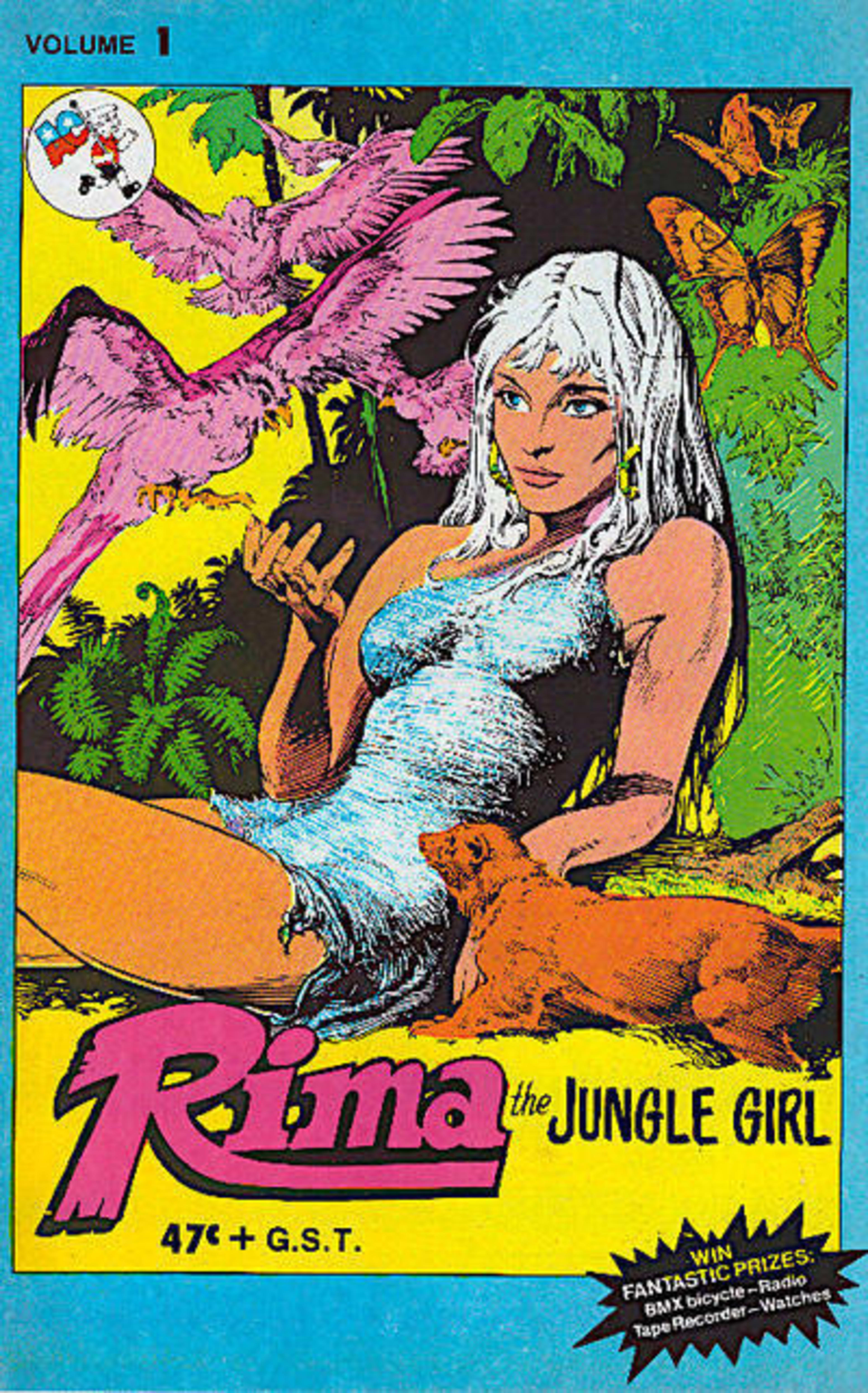 Rima the Jungle Girl  cover — © Americom