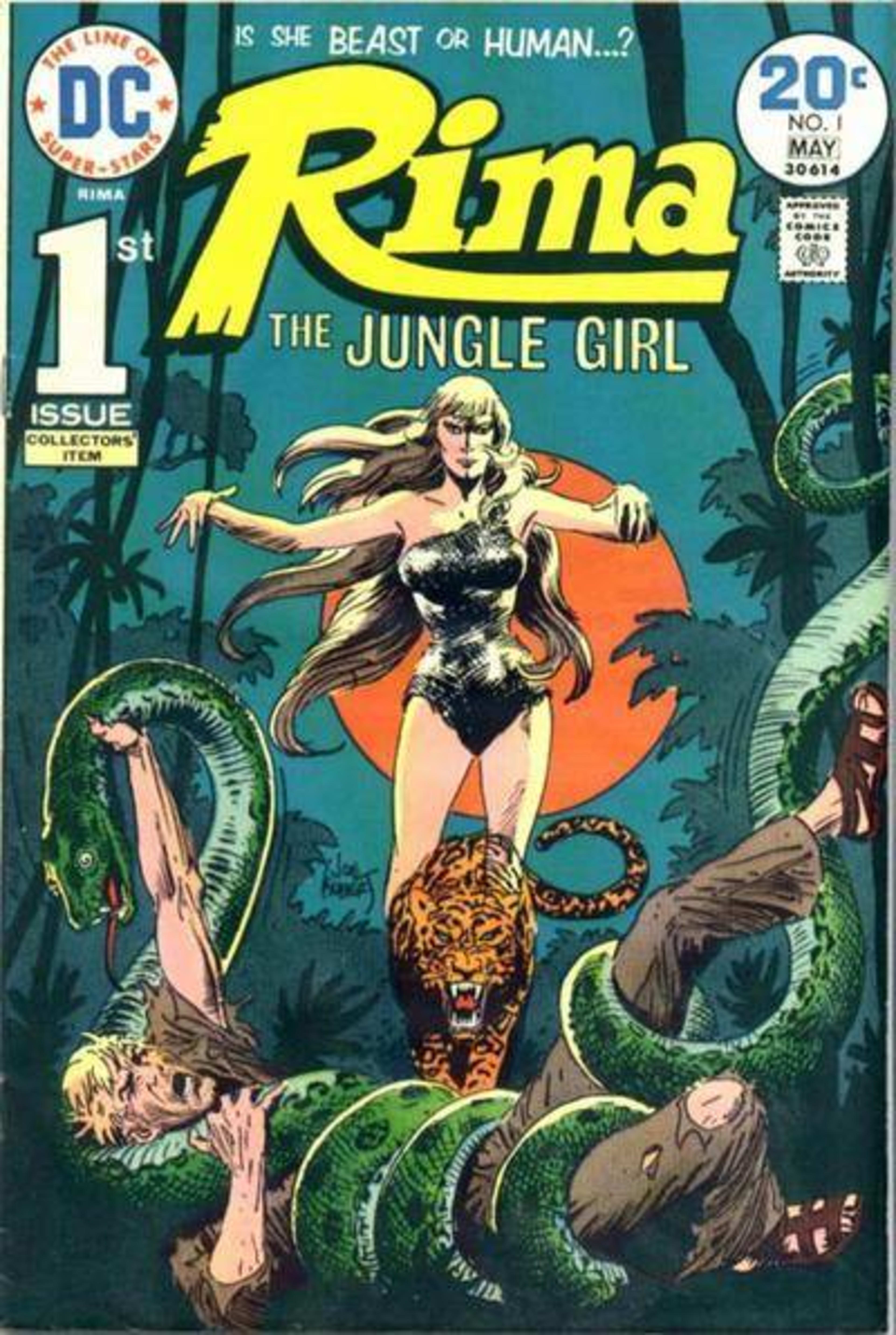 Rima, the Jungle Girl cover — © DC Comics