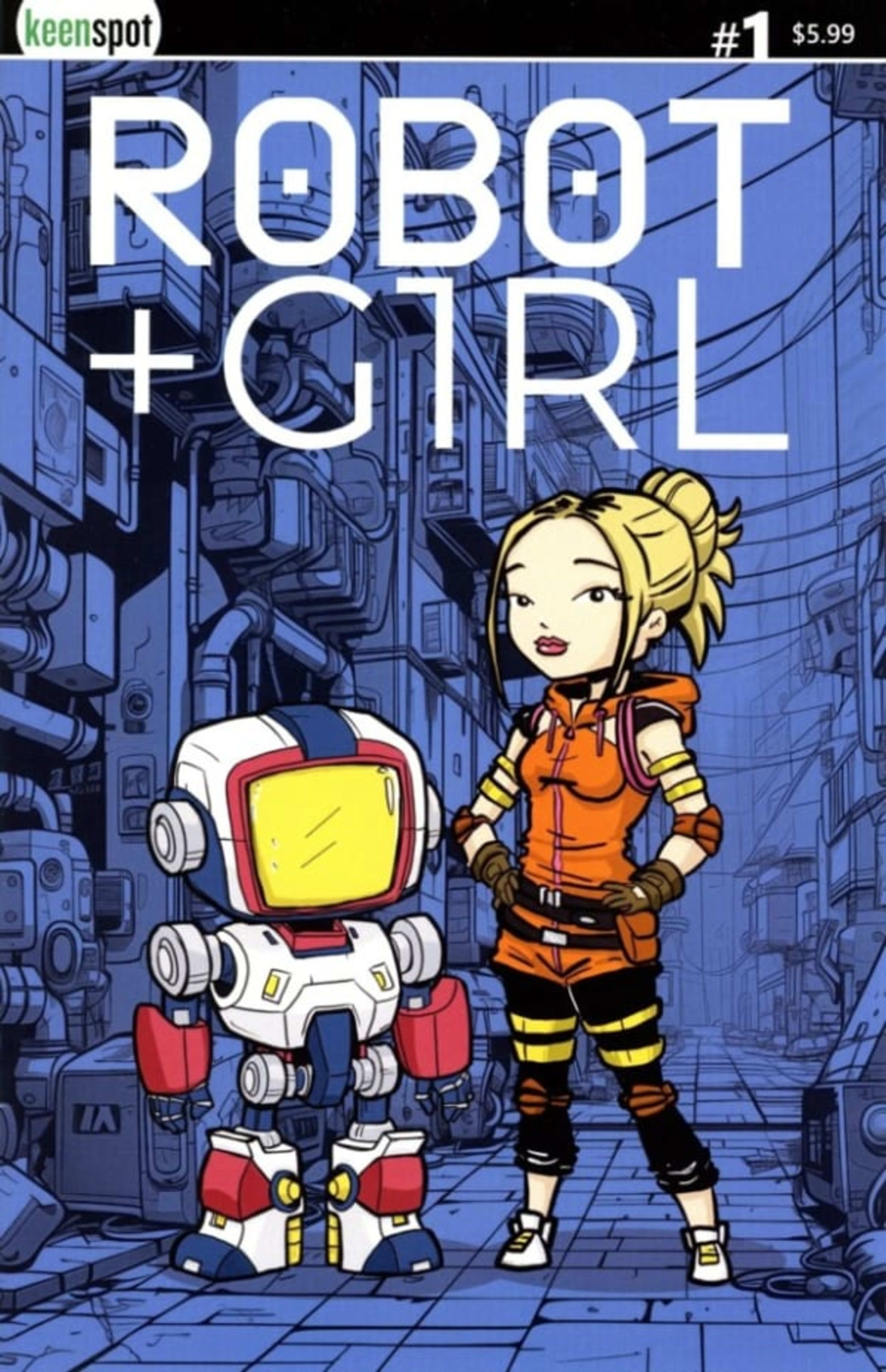 Robot + Girl cover — © Keenspot Entertainment