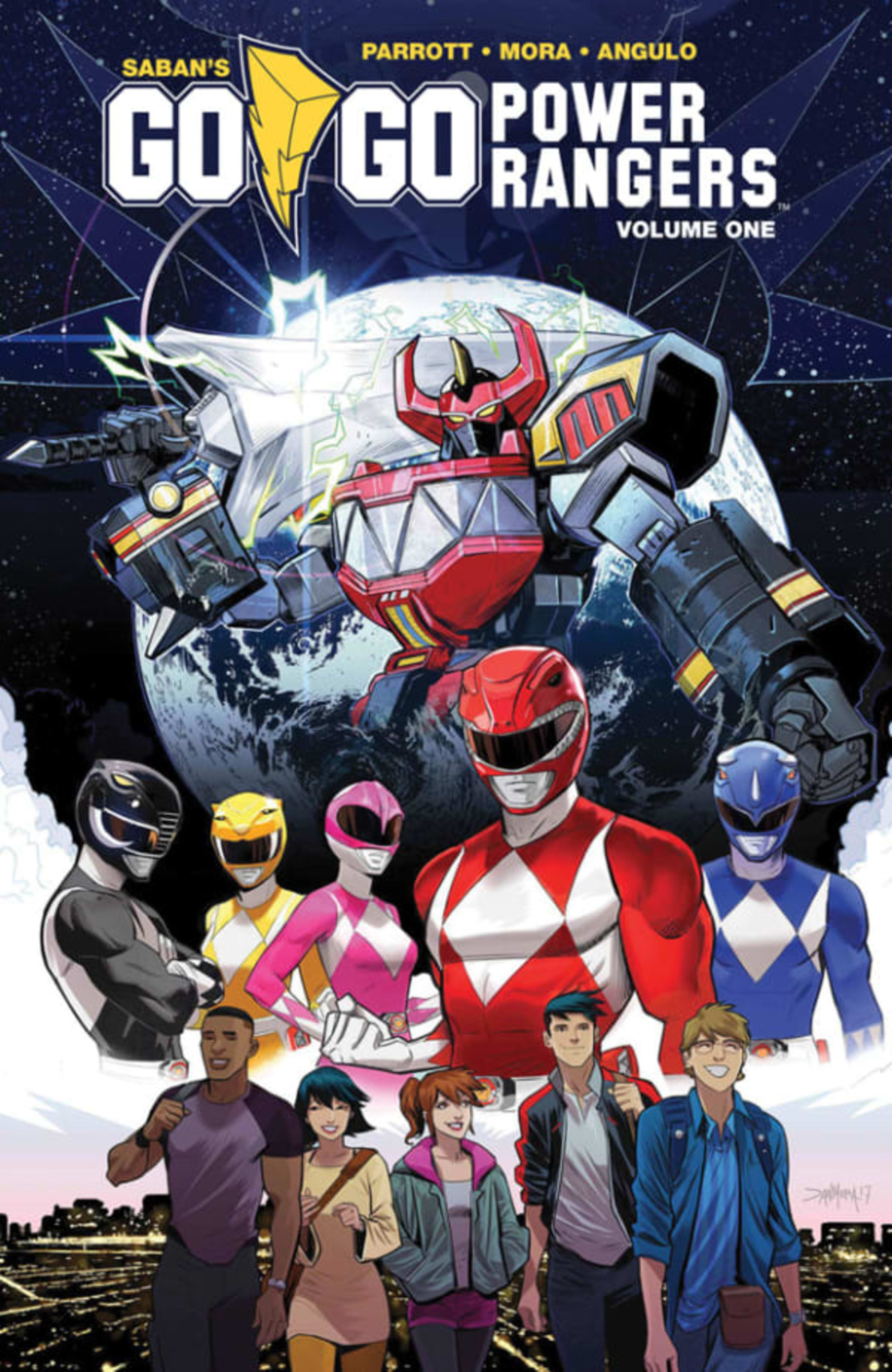 Saban's Go Go Power Rangers cover — © Boom! Studios
