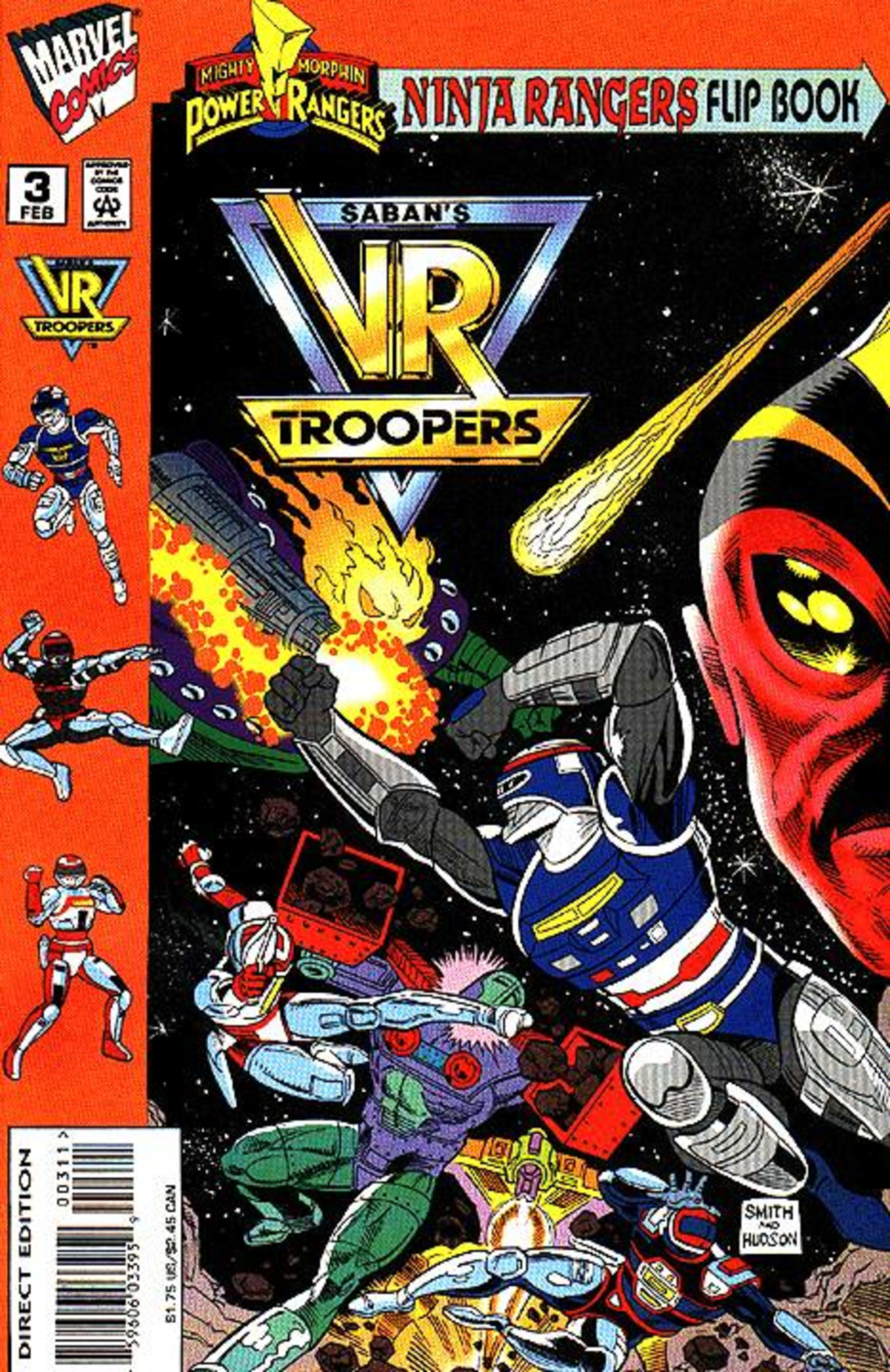 Saban's Mighty Morphin Power Rangers: Ninja Rangers/VR Troopers 3