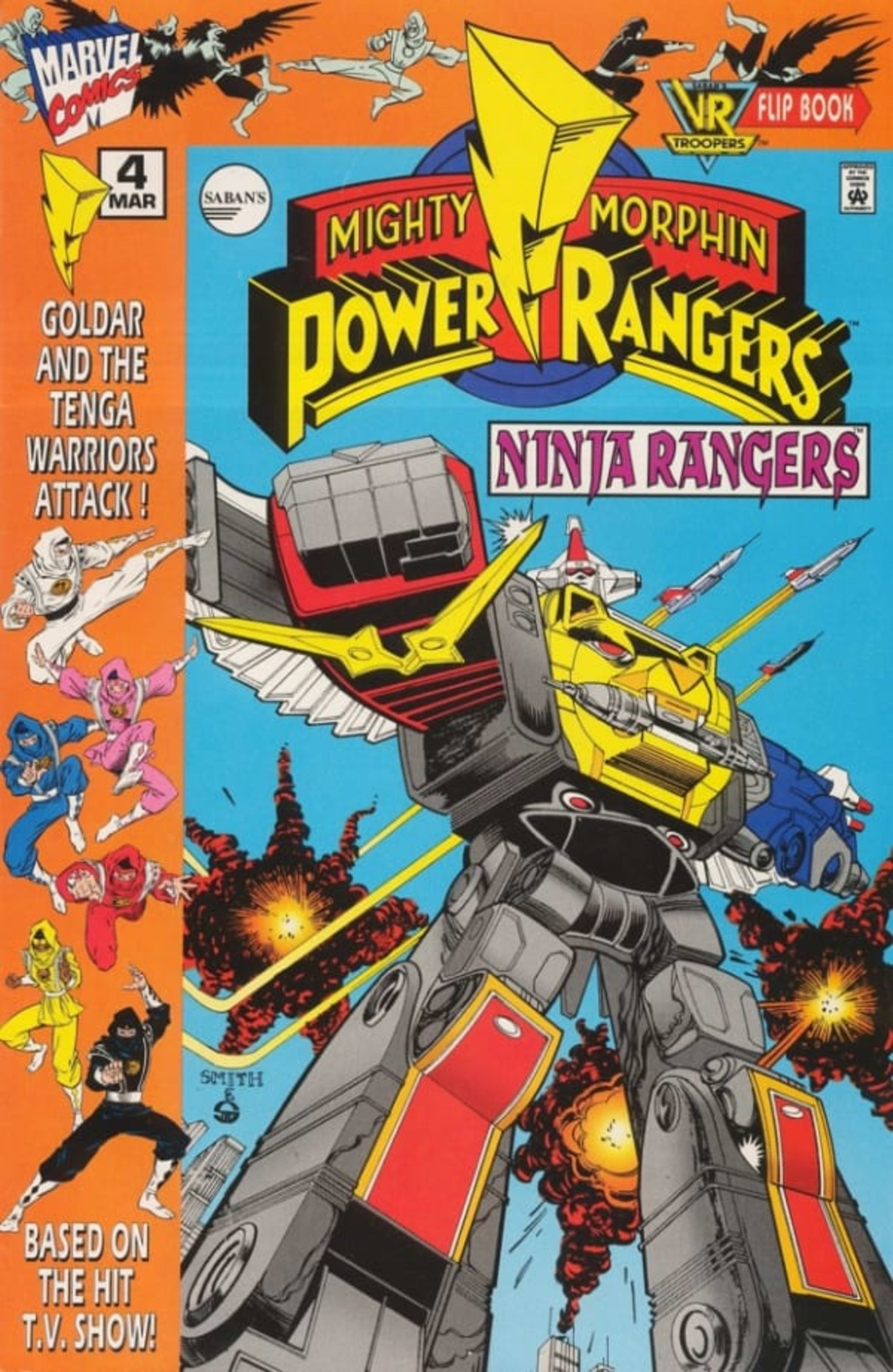 Saban's Mighty Morphin Power Rangers: Ninja Rangers/VR Troopers 4