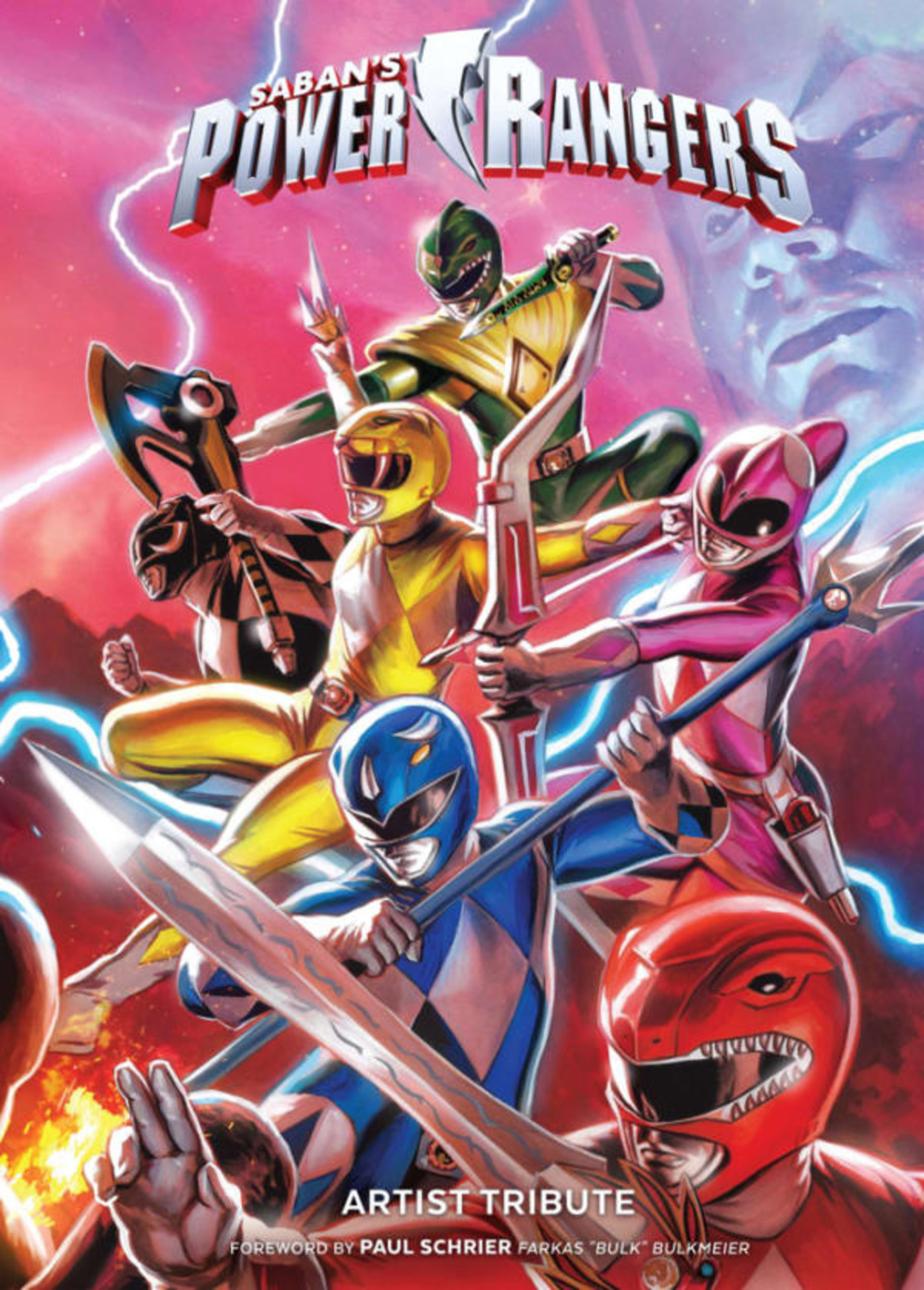Saban's Power Rangers Artist Tribute cover — © Boom! Studios