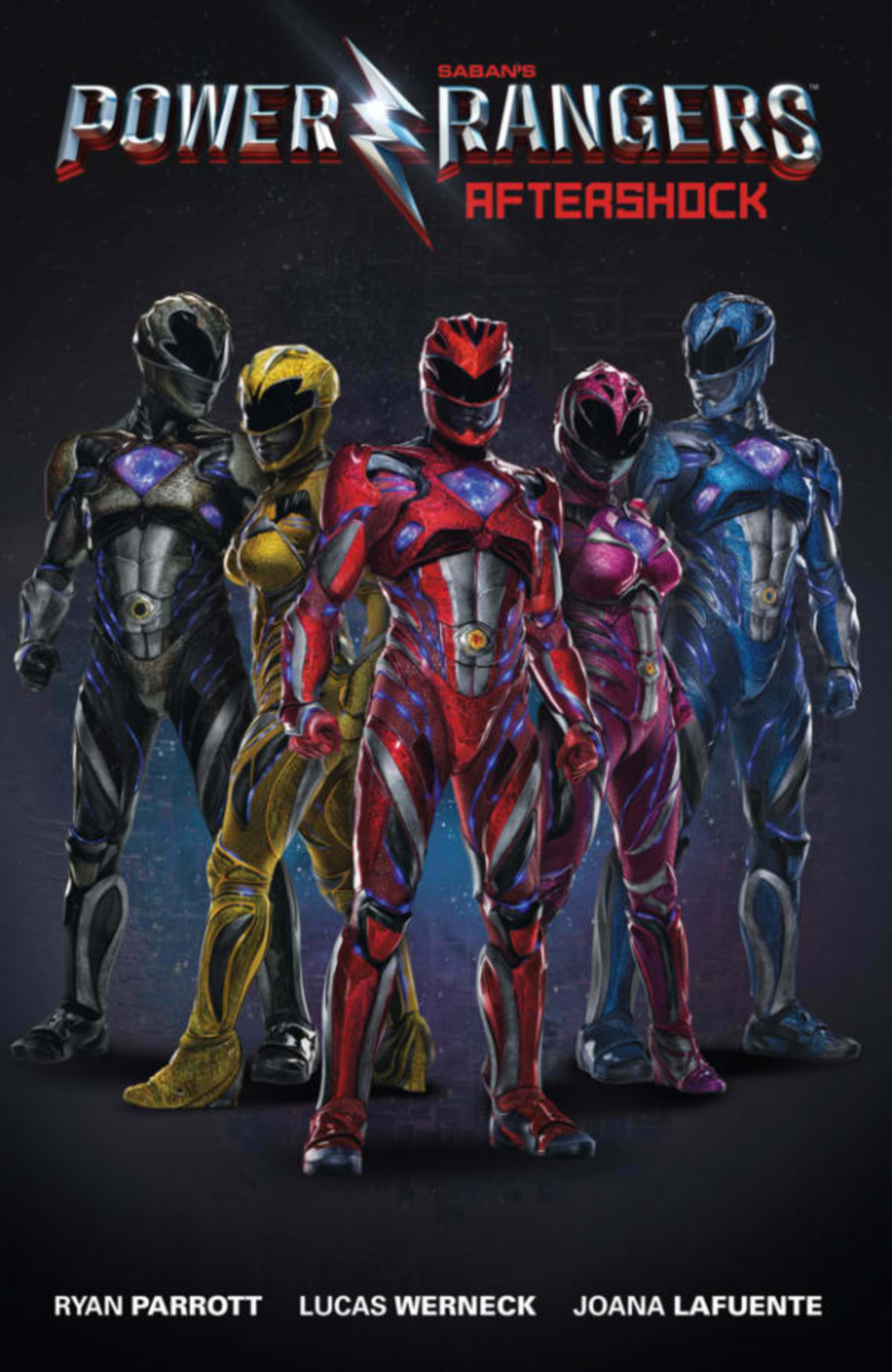Saban's Power Rangers: Aftershock cover — © Boom! Studios