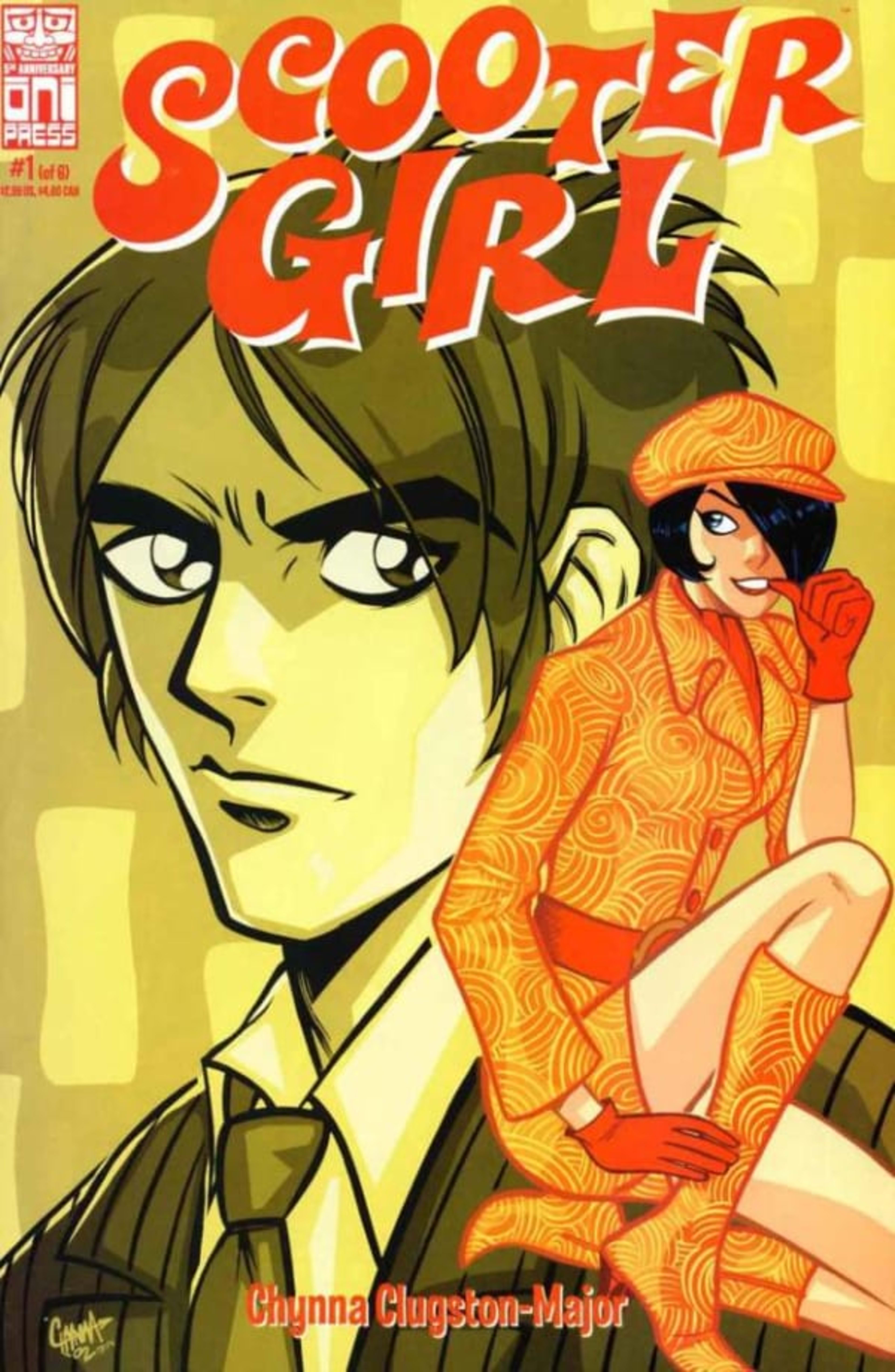 Scooter Girl cover — © Oni Press