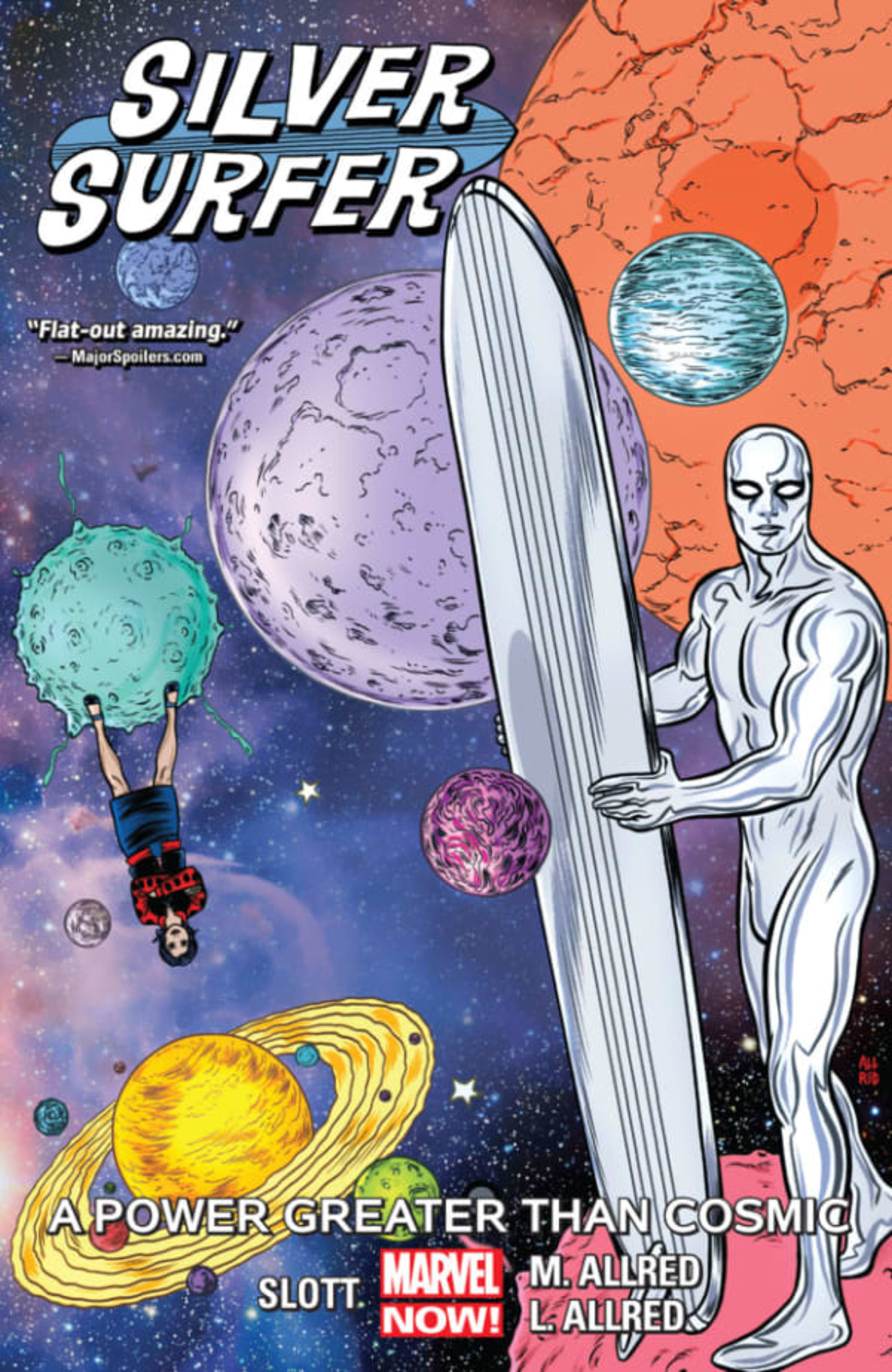 Silver Surfer: A Power Greater Than Cosmic cover — © Marvel