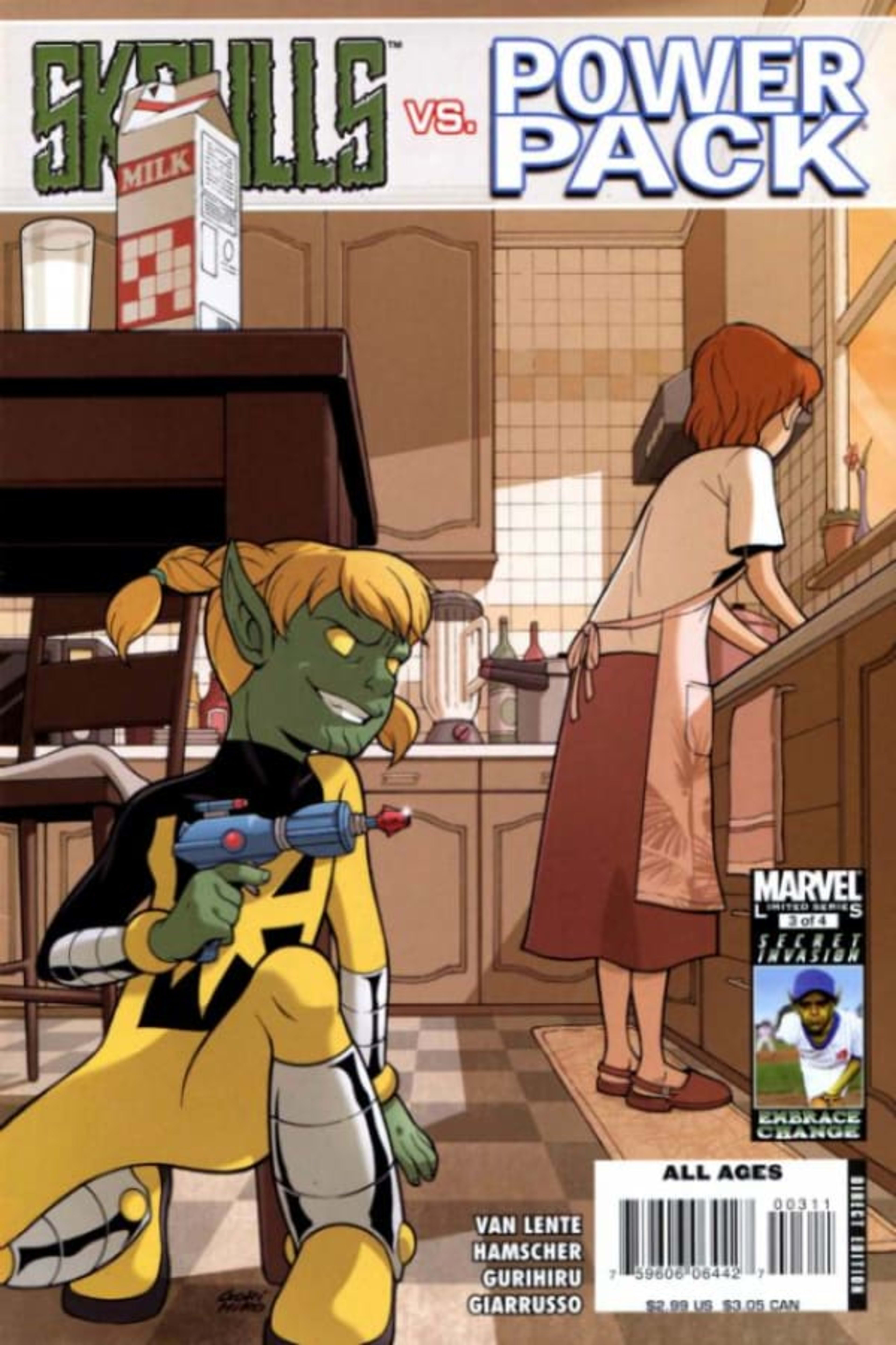 Skrulls vs. Power Pack 3
