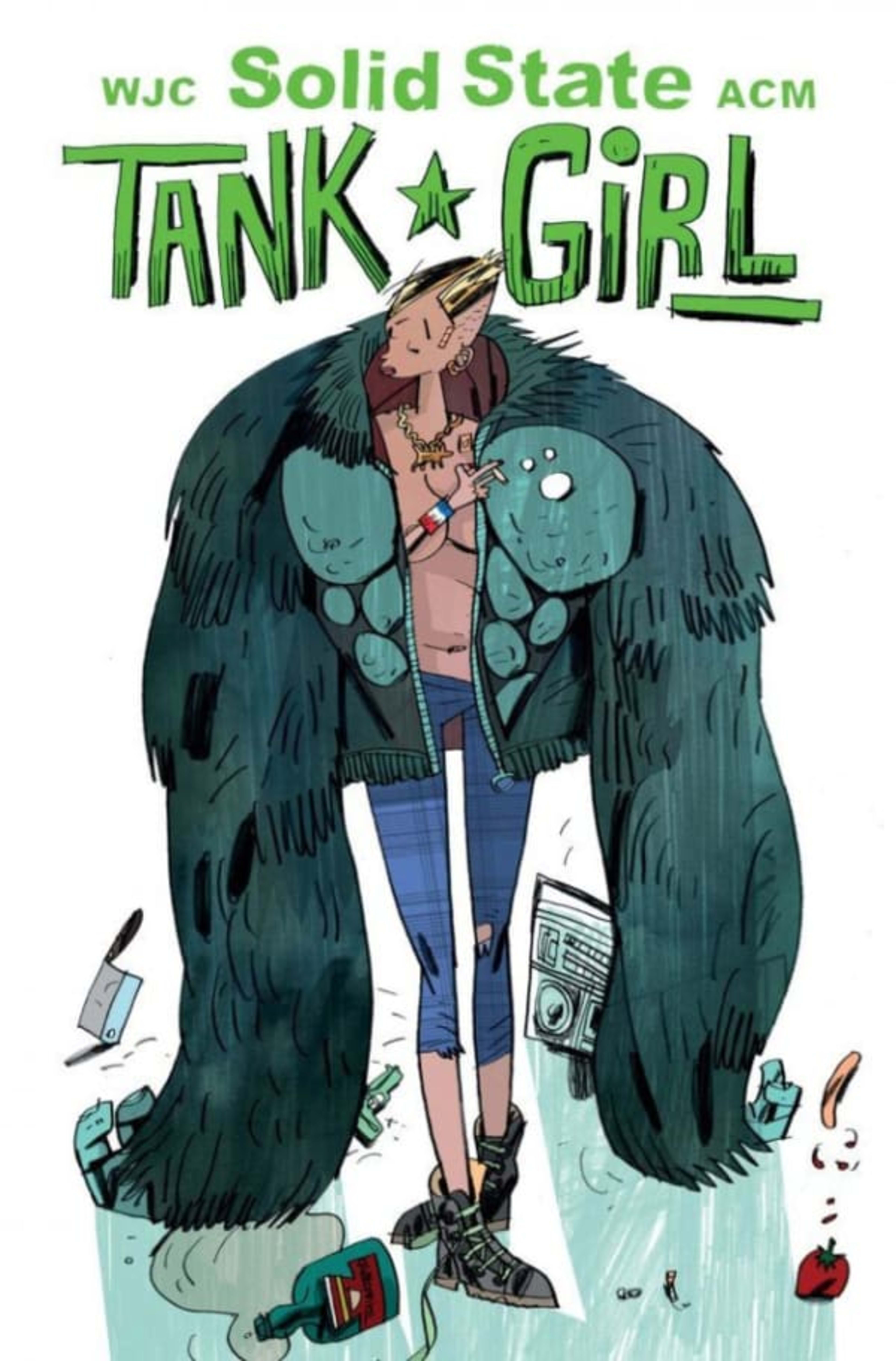 Solid State Tank Girl cover — © Titan Comics