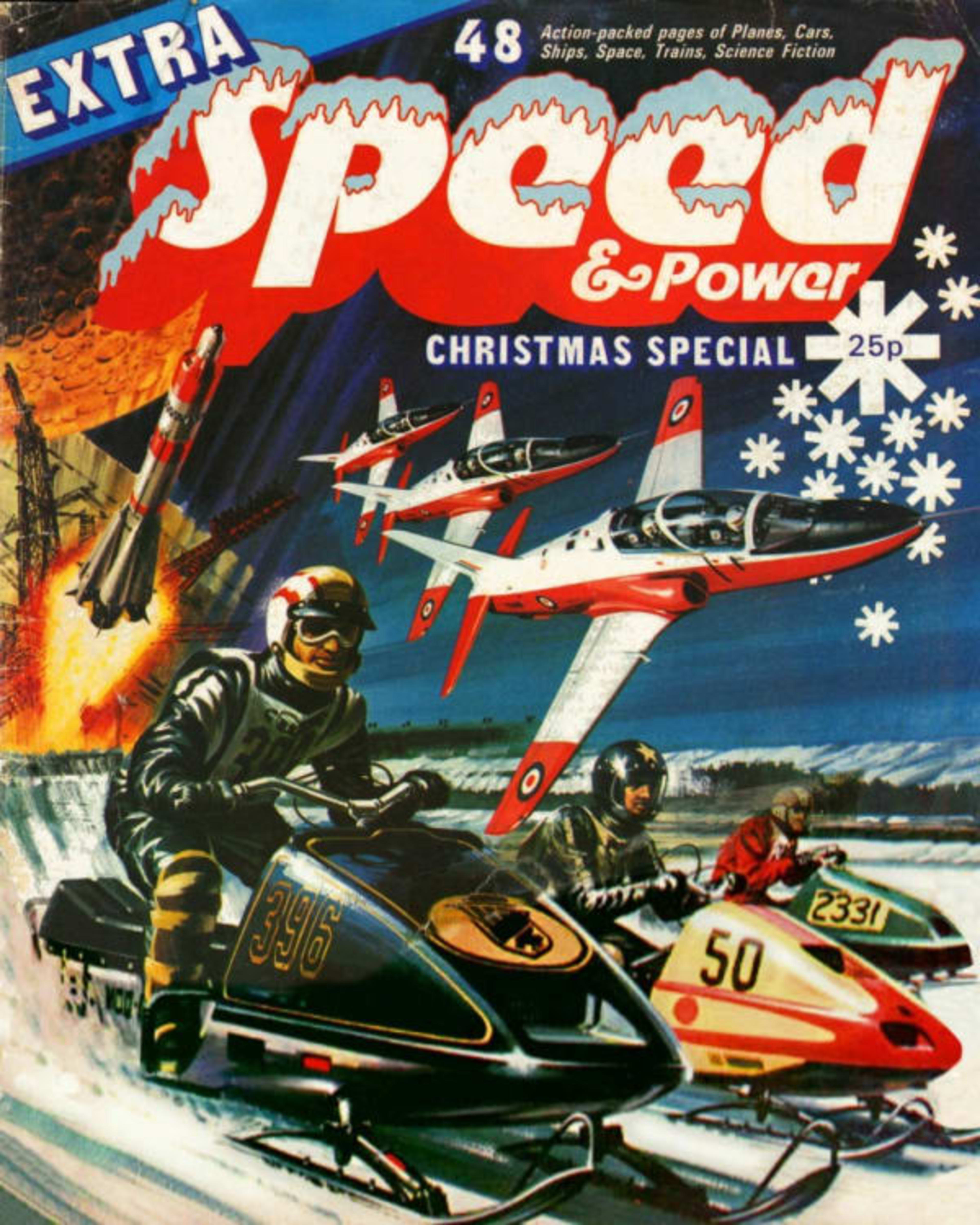 Speed and Power Christmas Special cover — © IPC Magazines Ltd.