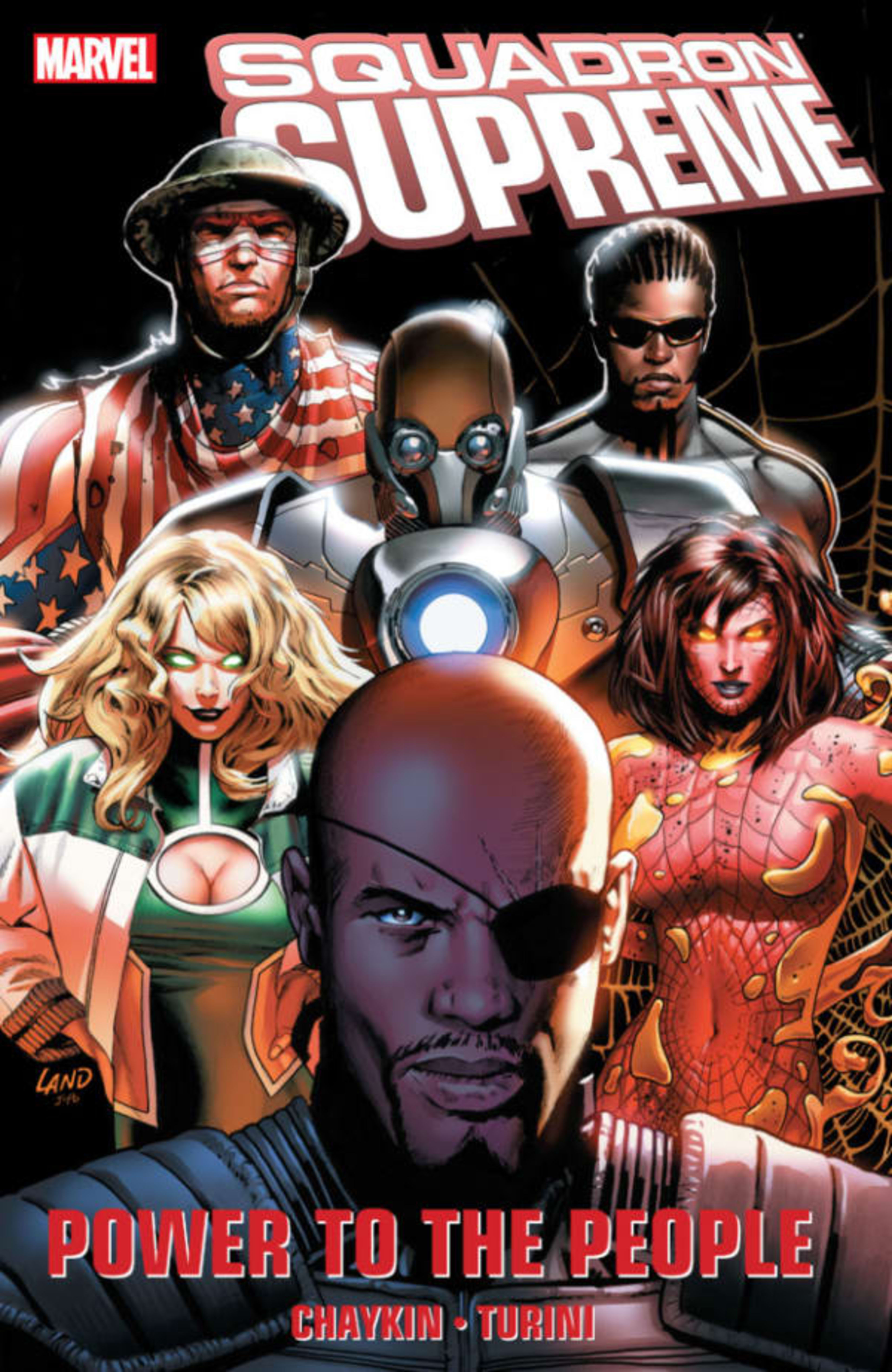 Squadron Supreme: Power to the People cover — © Marvel