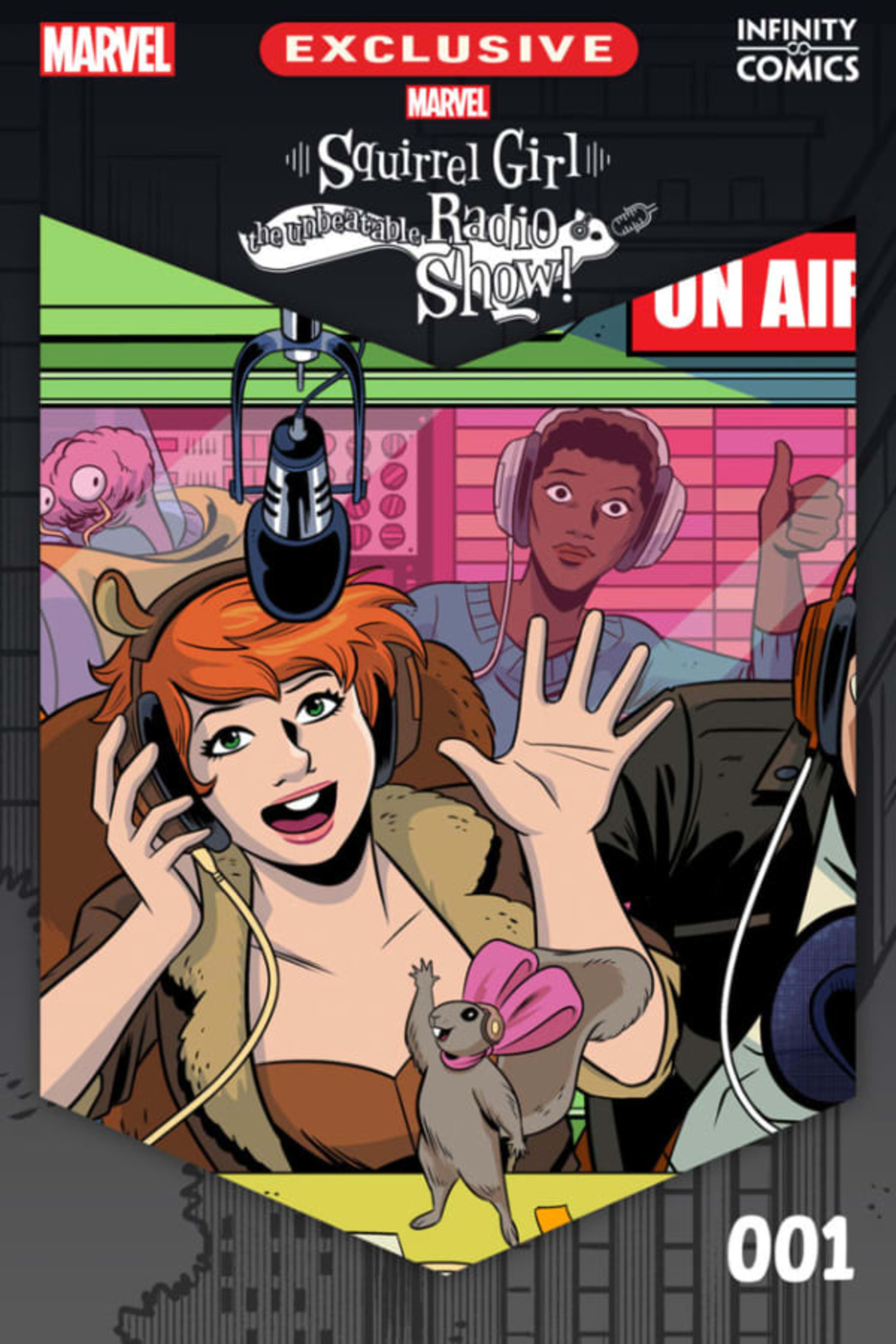 Squirrel Girl: The Unbeatable Radio Show Infinity Comic cover — © Marvel