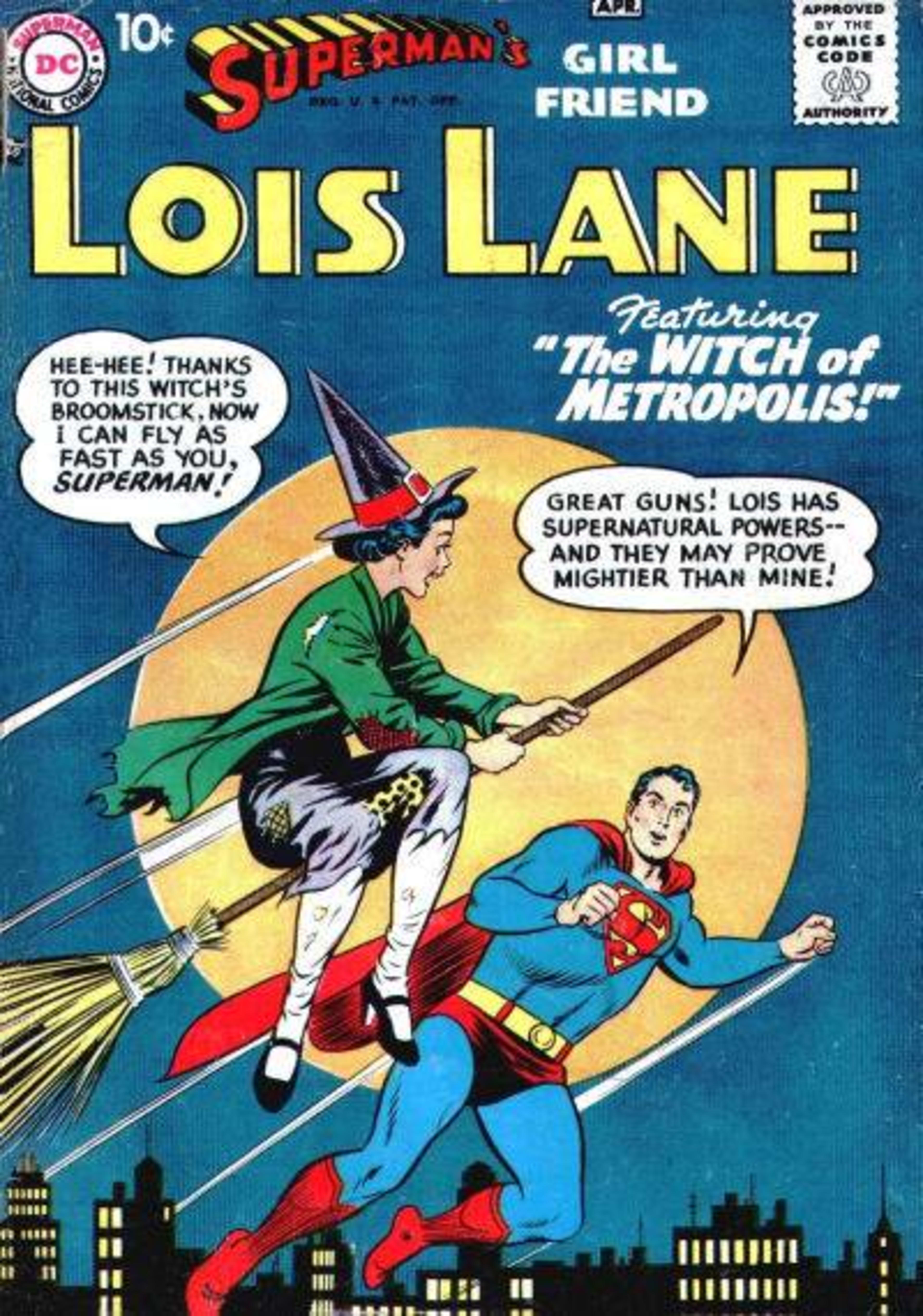 Superman's Girl Friend, Lois Lane cover — © DC Comics