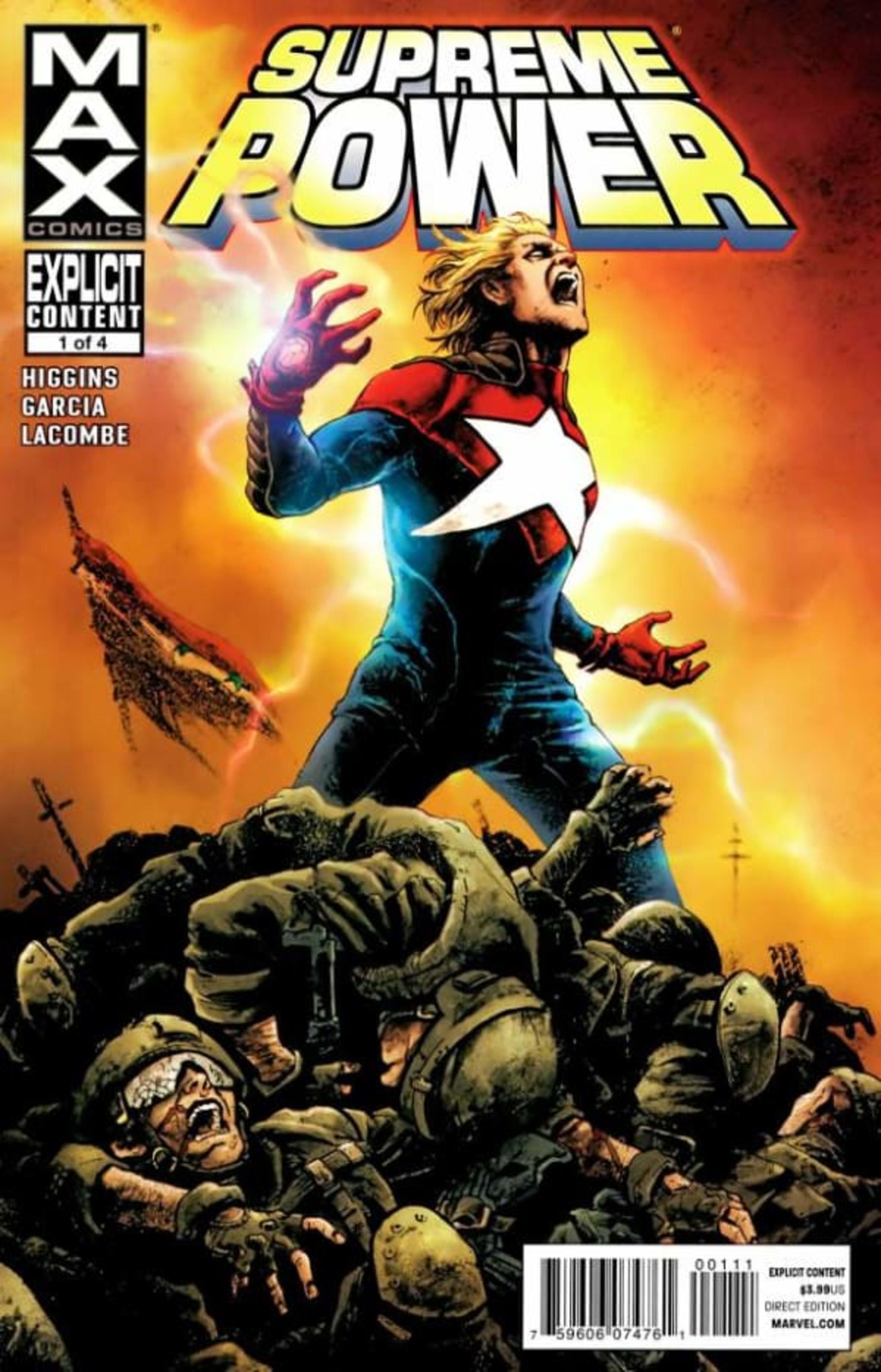 Supreme Power cover — © Marvel