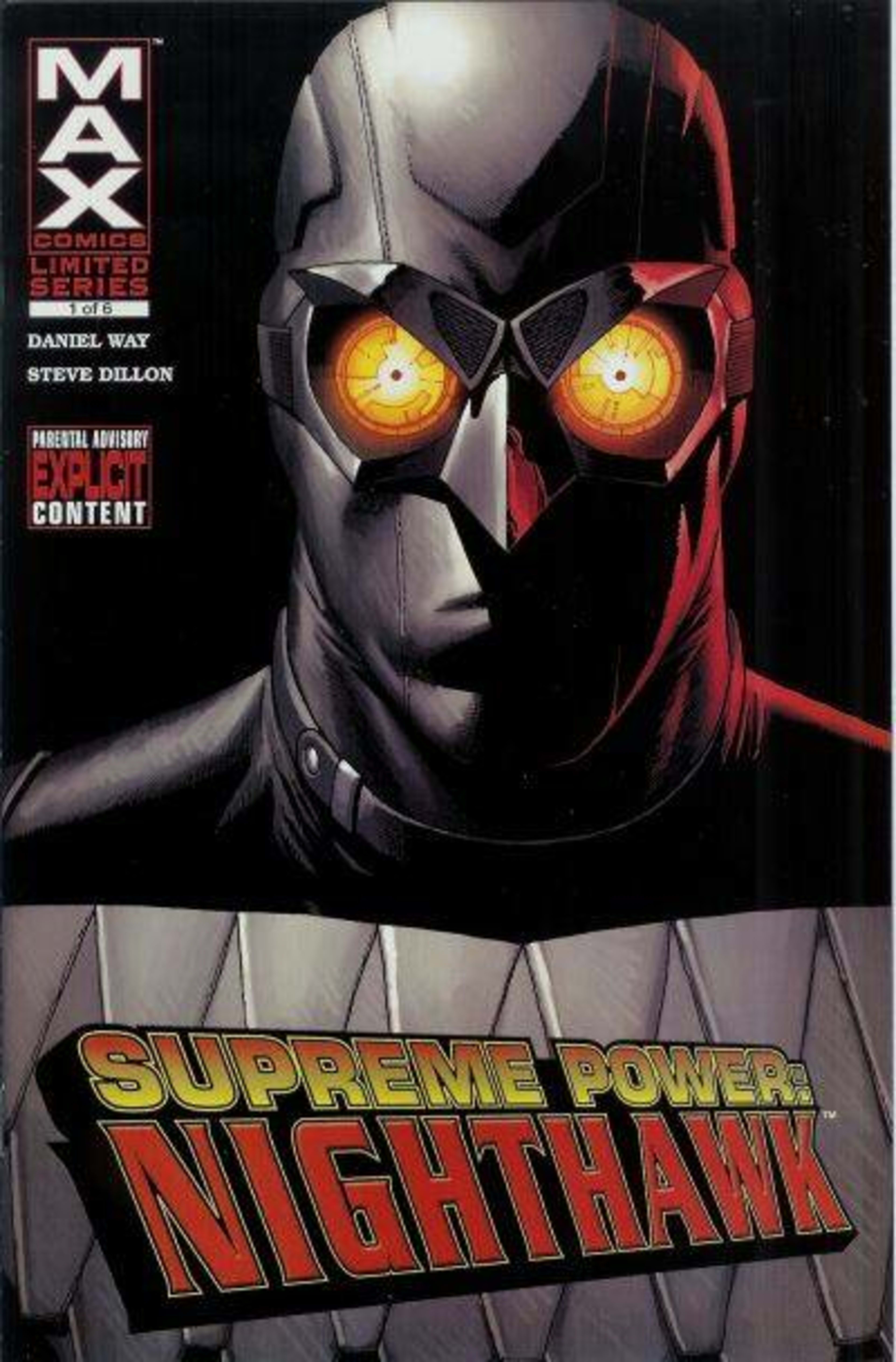 Supreme Power: Nighthawk cover — © Marvel