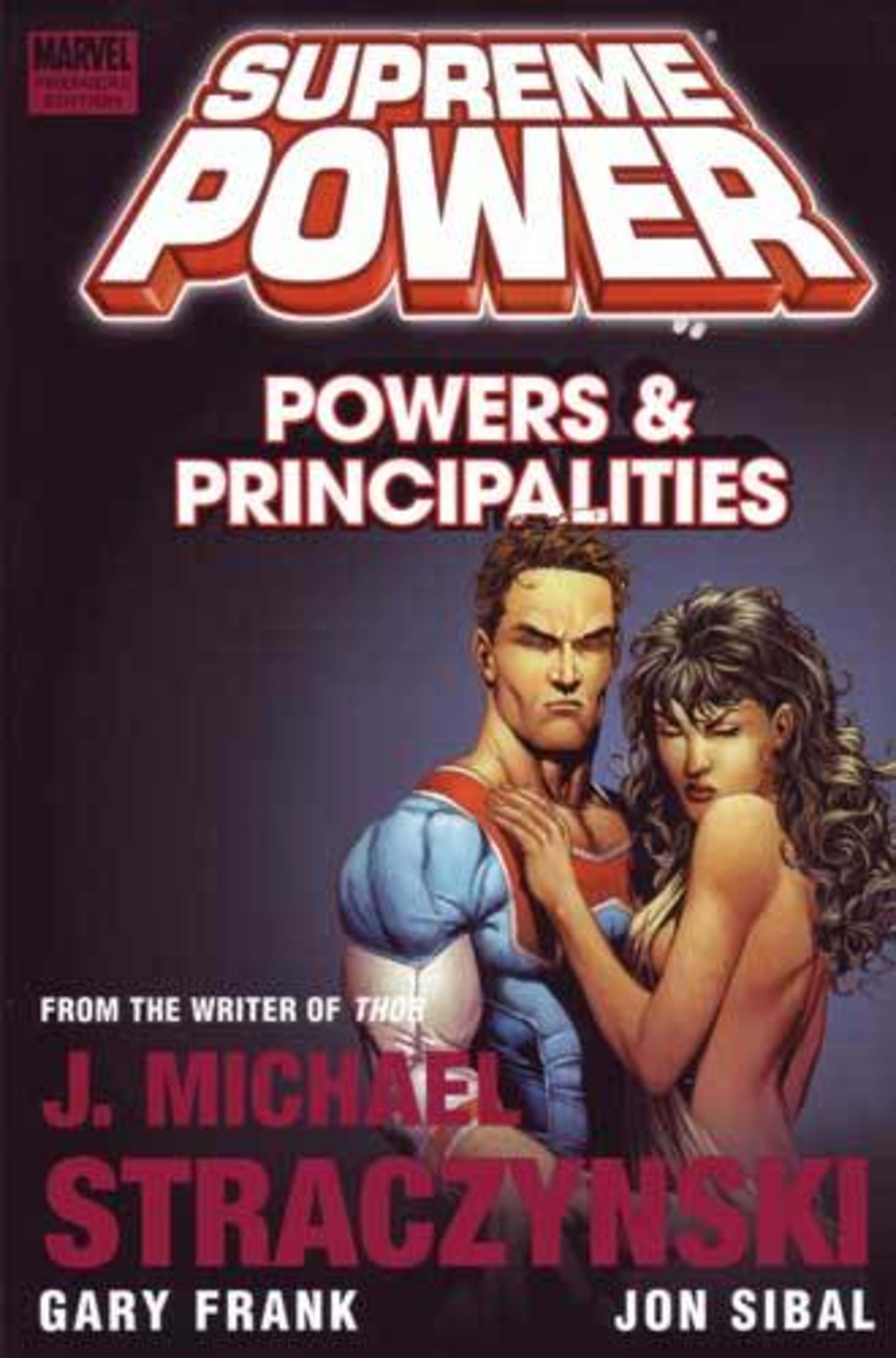Supreme Power: Powers and Principalities cover — © Marvel