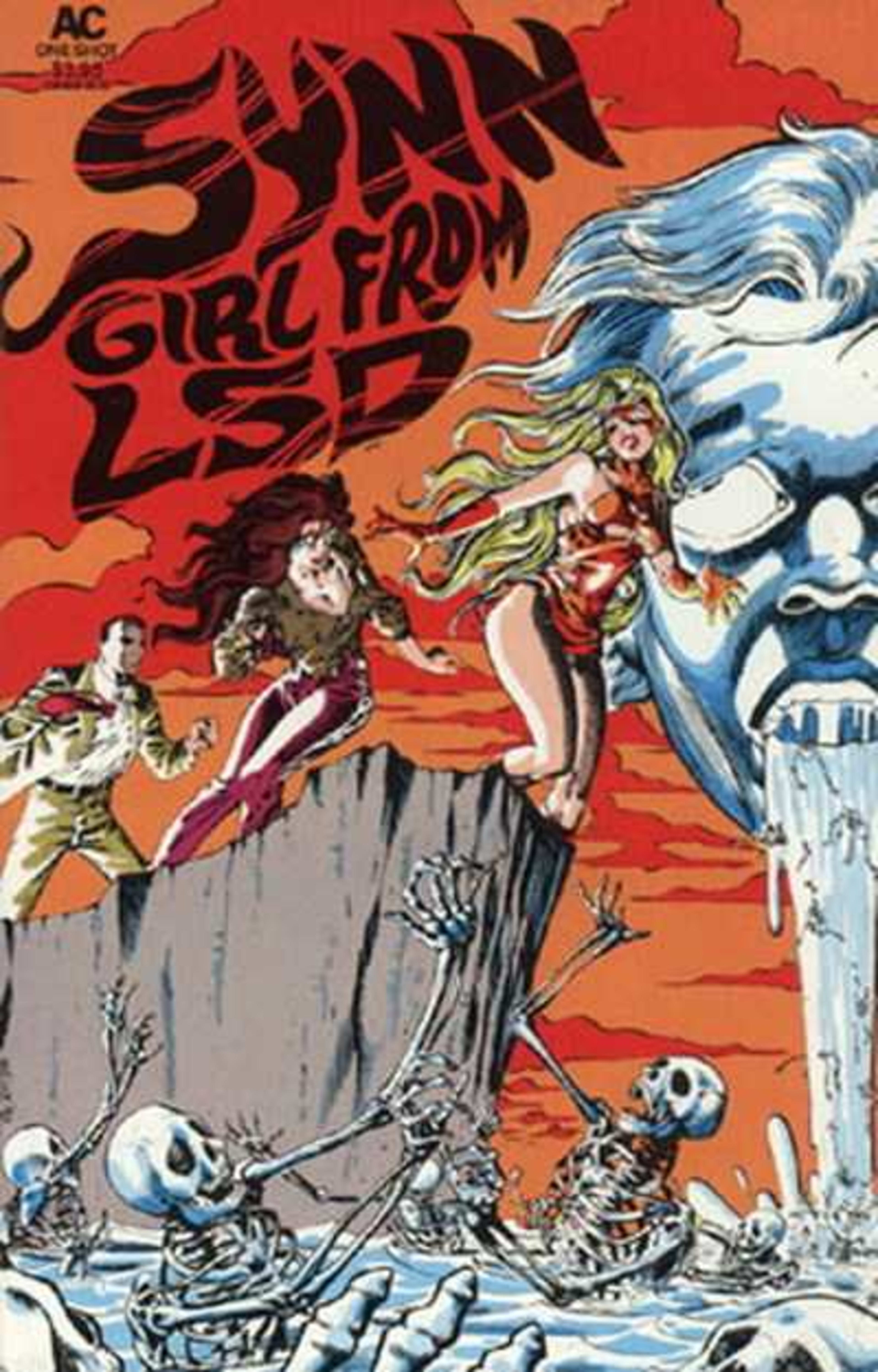 Synn: Girl From LSD cover — © AC Comics