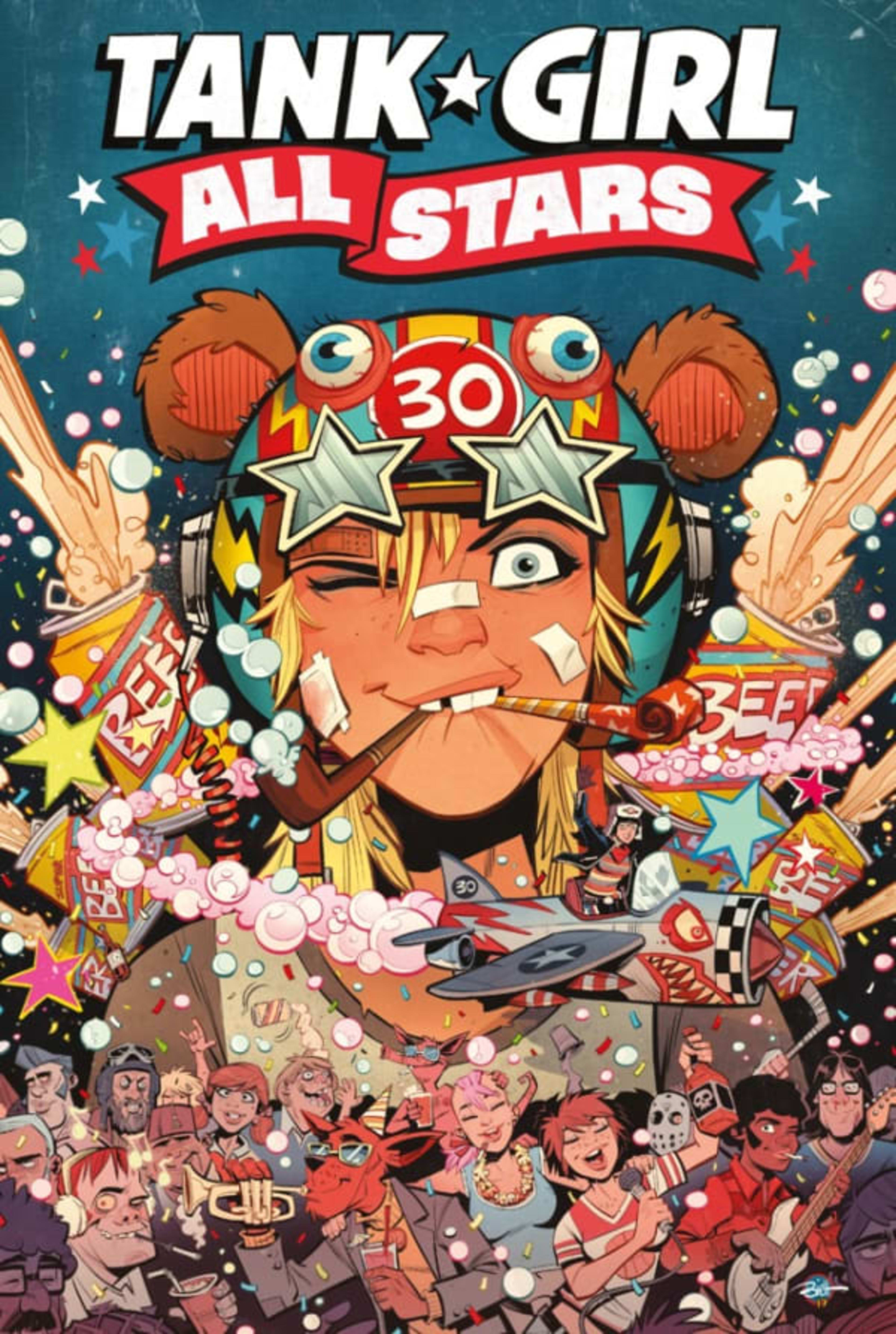 Tank Girl All Stars cover — © Titan Comics