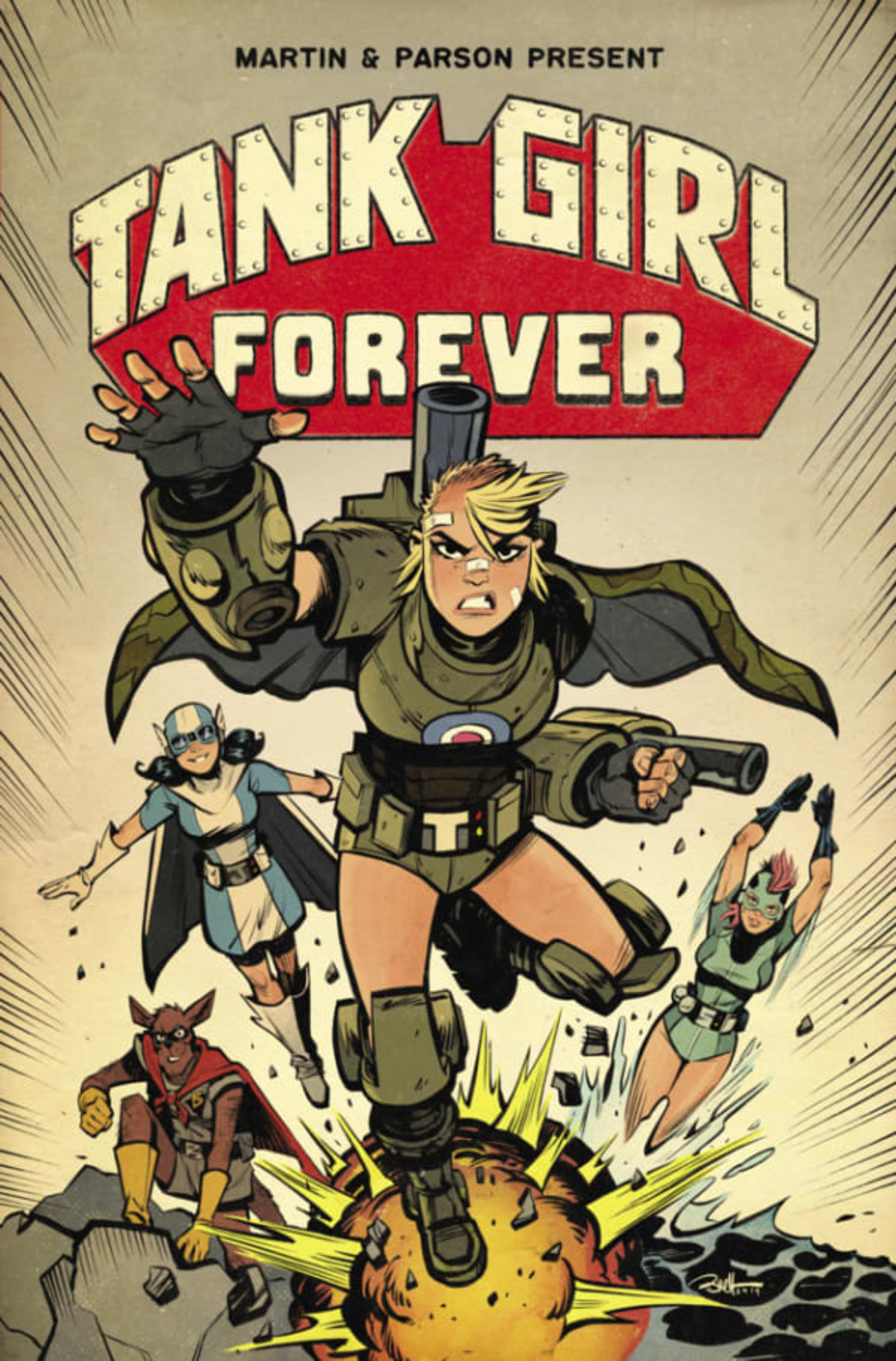 Tank Girl Forever cover — © Titan Comics
