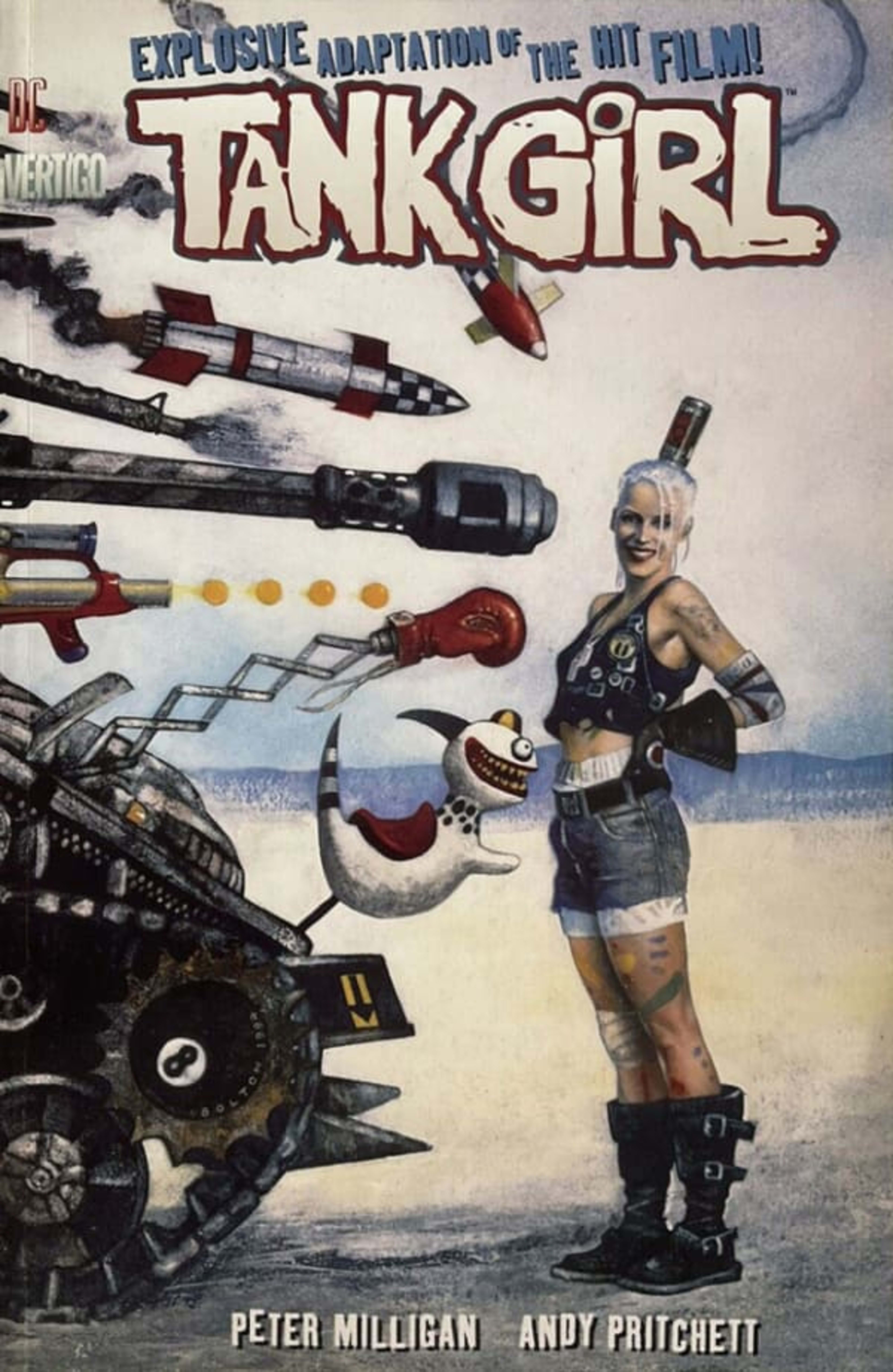 Tank Girl Movie Adaptation cover — © DC Comics