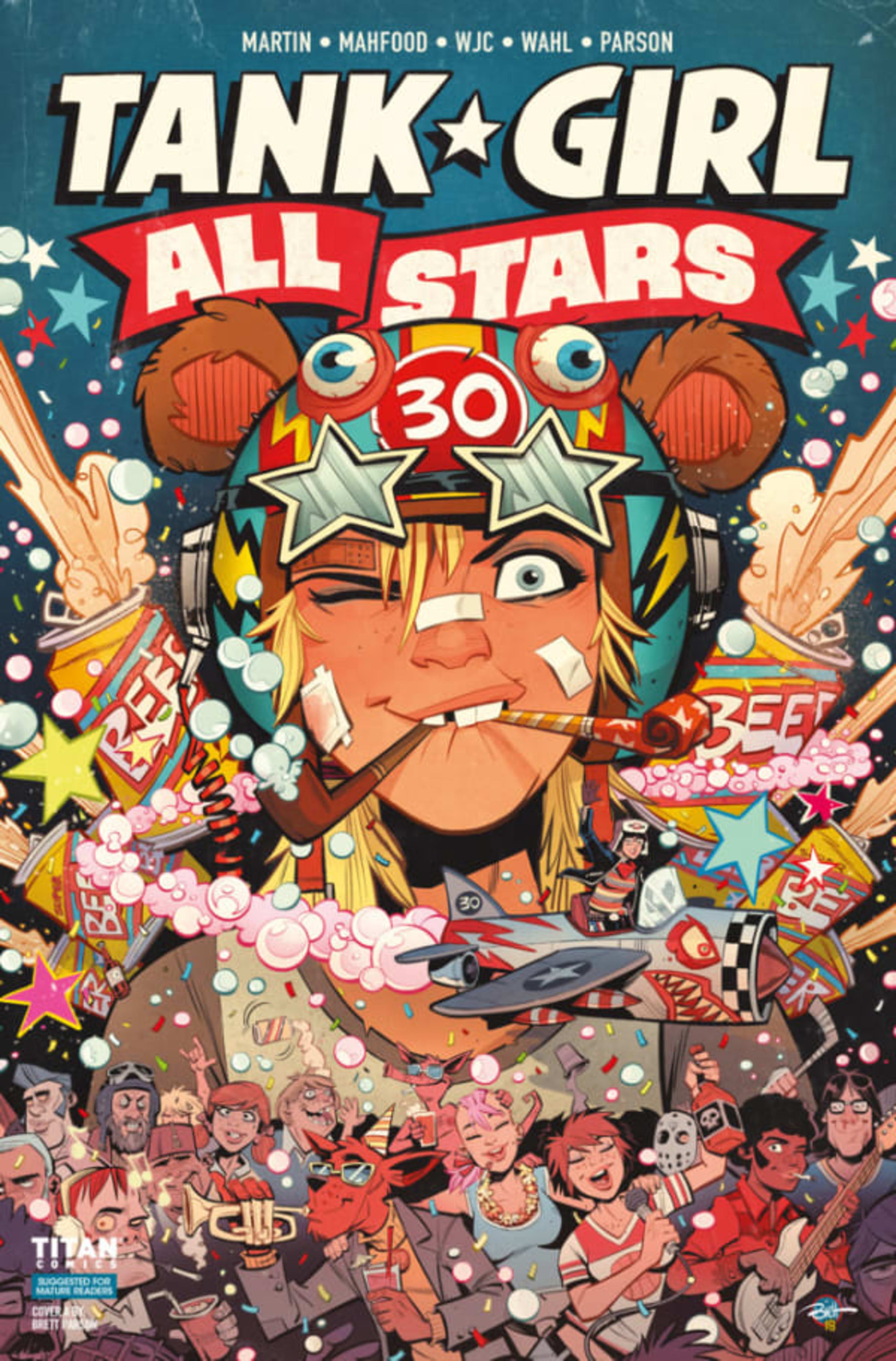 Tank Girl: All Stars cover — © Titan Comics