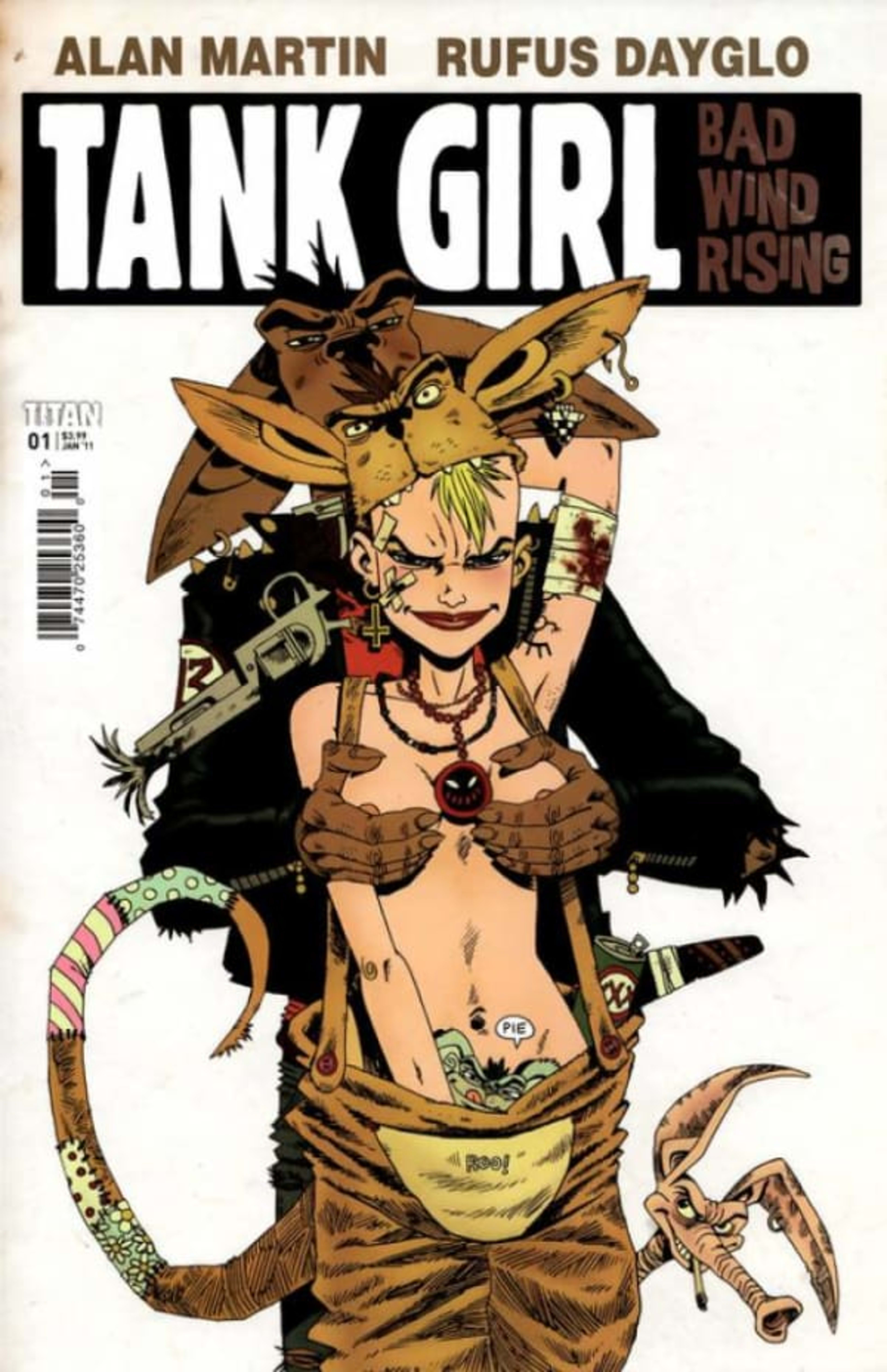 Tank Girl: Bad Wind Rising cover — © Titan Comics