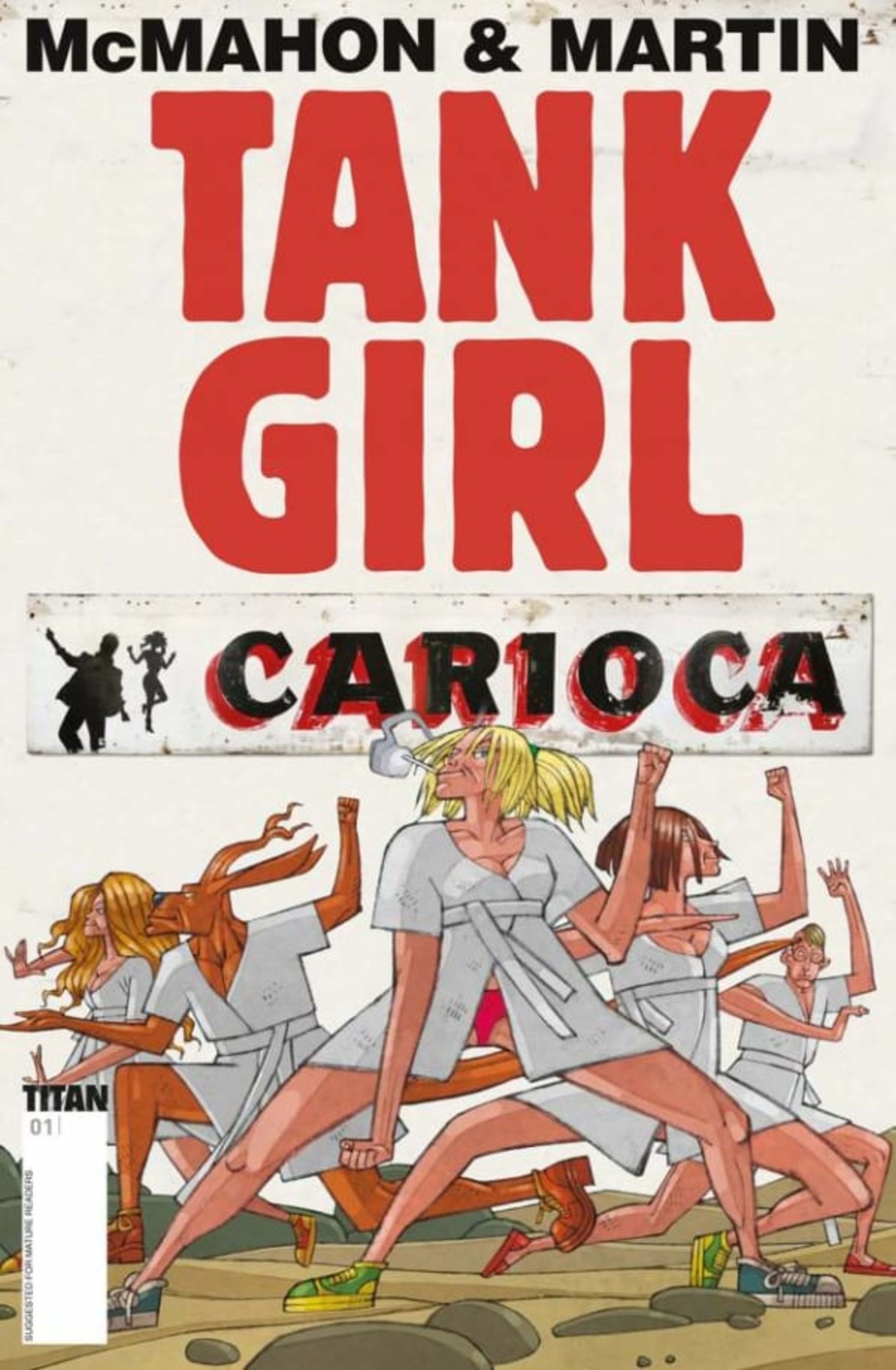 Tank Girl: Carioca cover — © Titan Comics