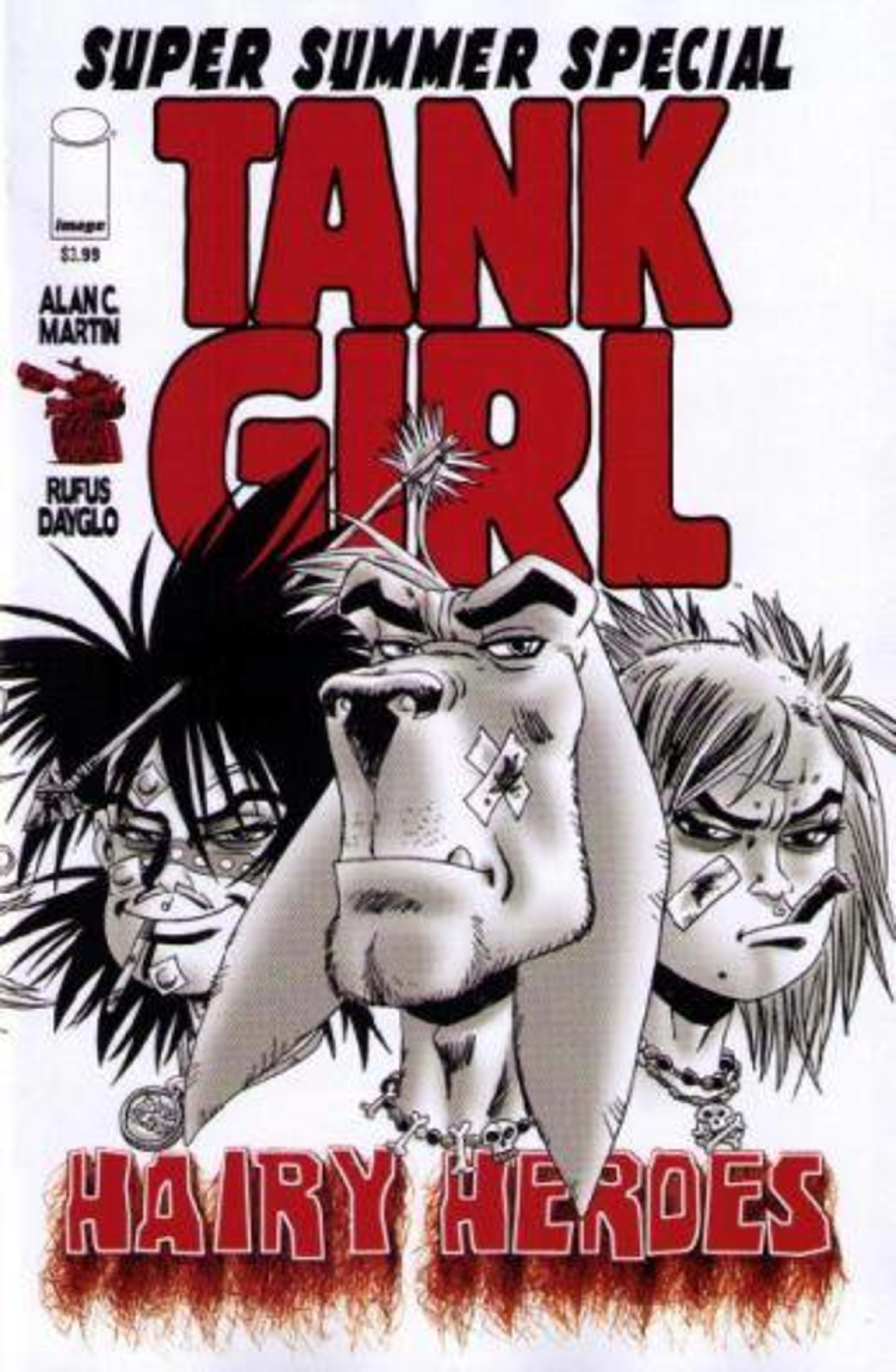 Tank Girl: Hairy Heroes cover — © Image