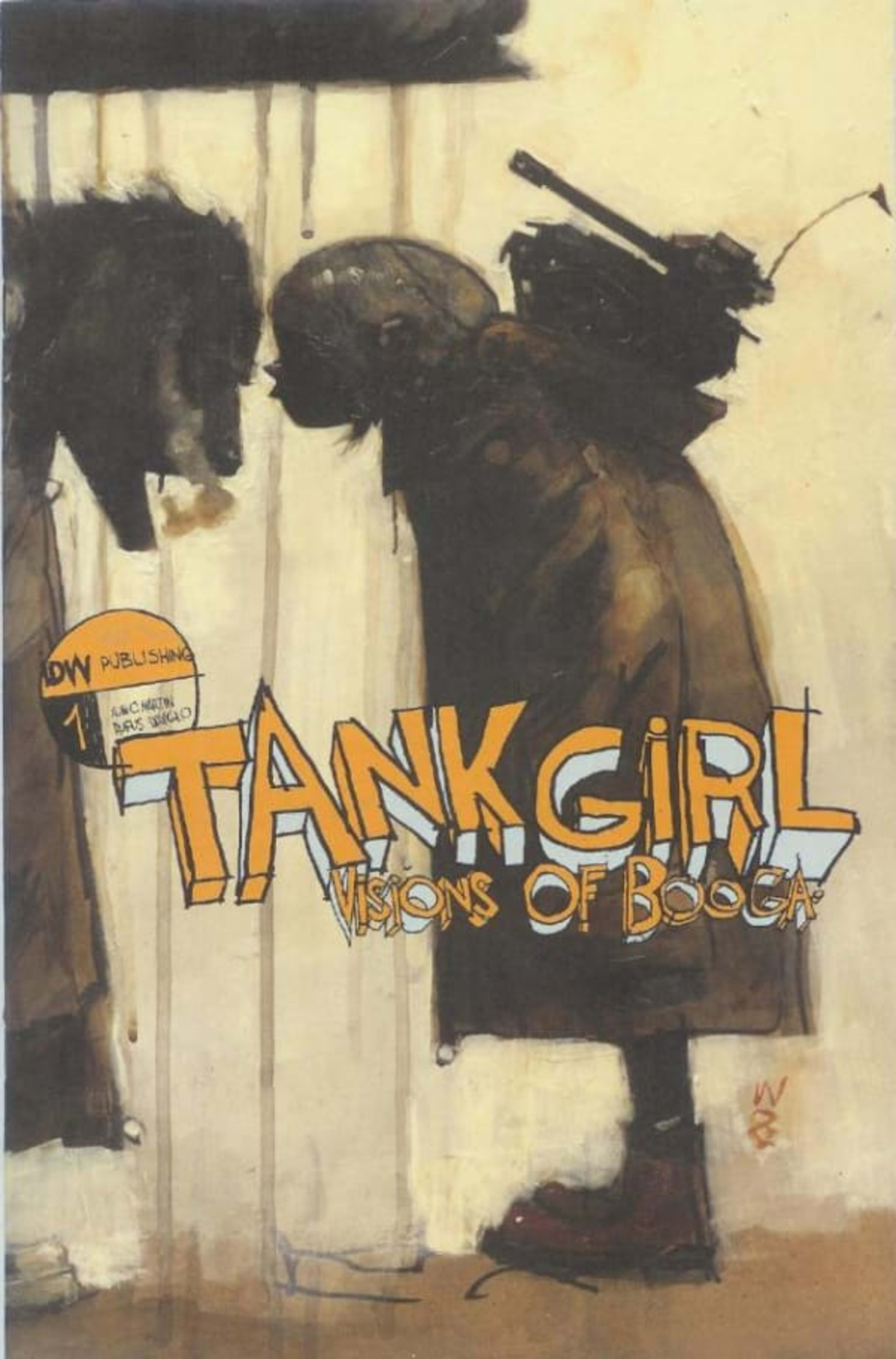 Tank Girl: Visions of Booga cover — © IDW Publishing