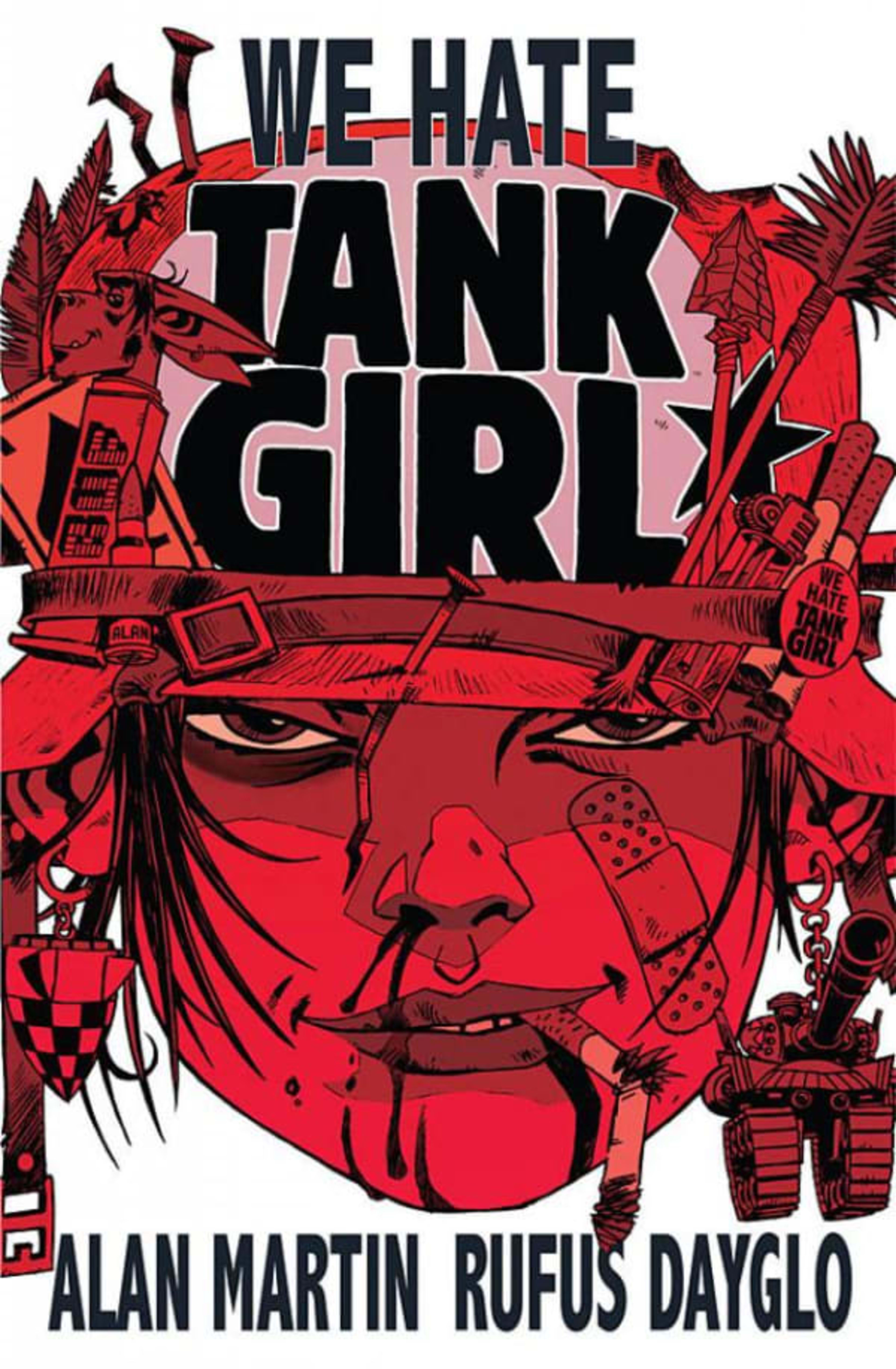 Tank Girl: We Hate Tank Girl cover — © Image