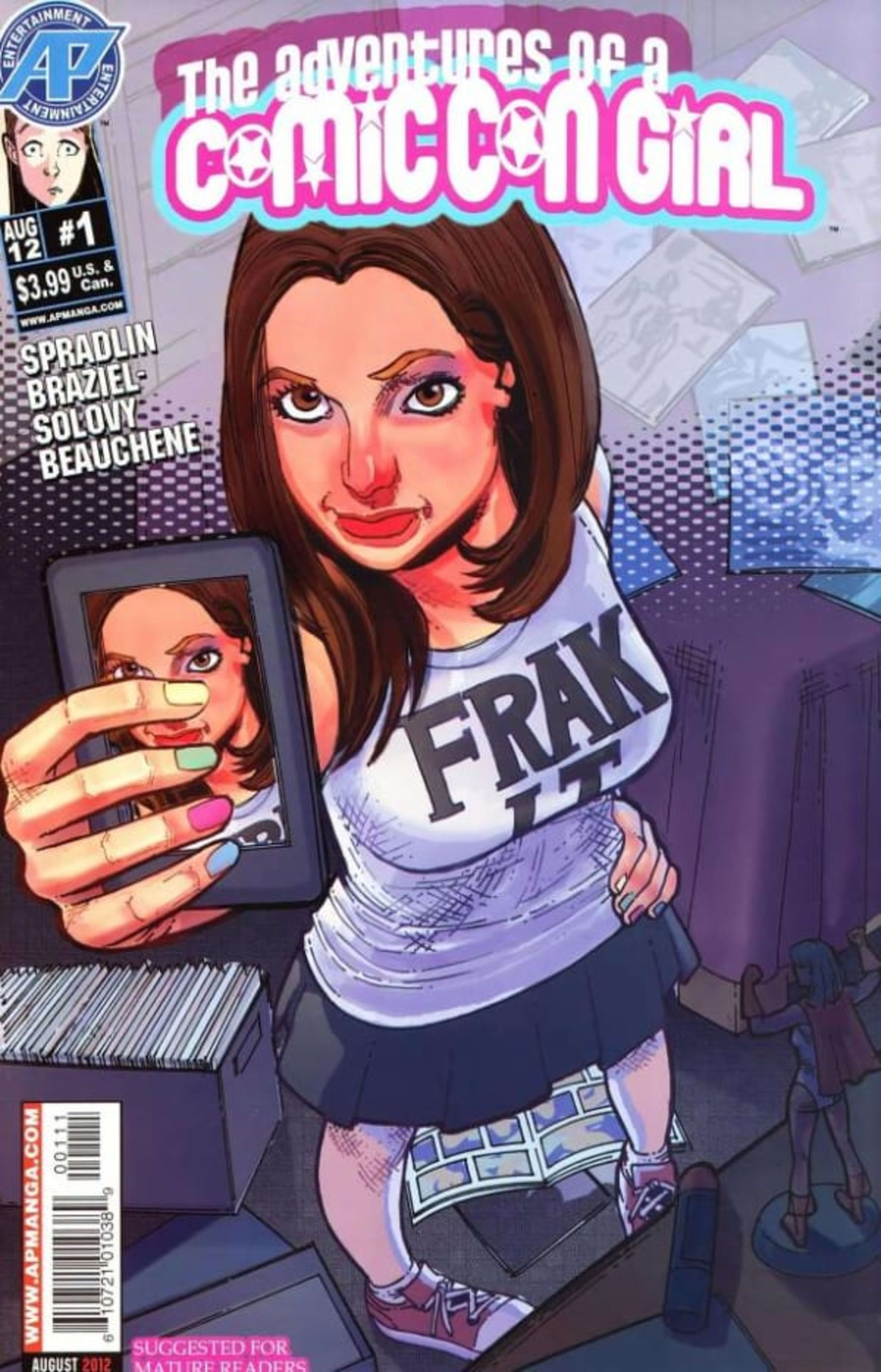 The Adventures of a Comic Con Girl cover — © Antarctic Press