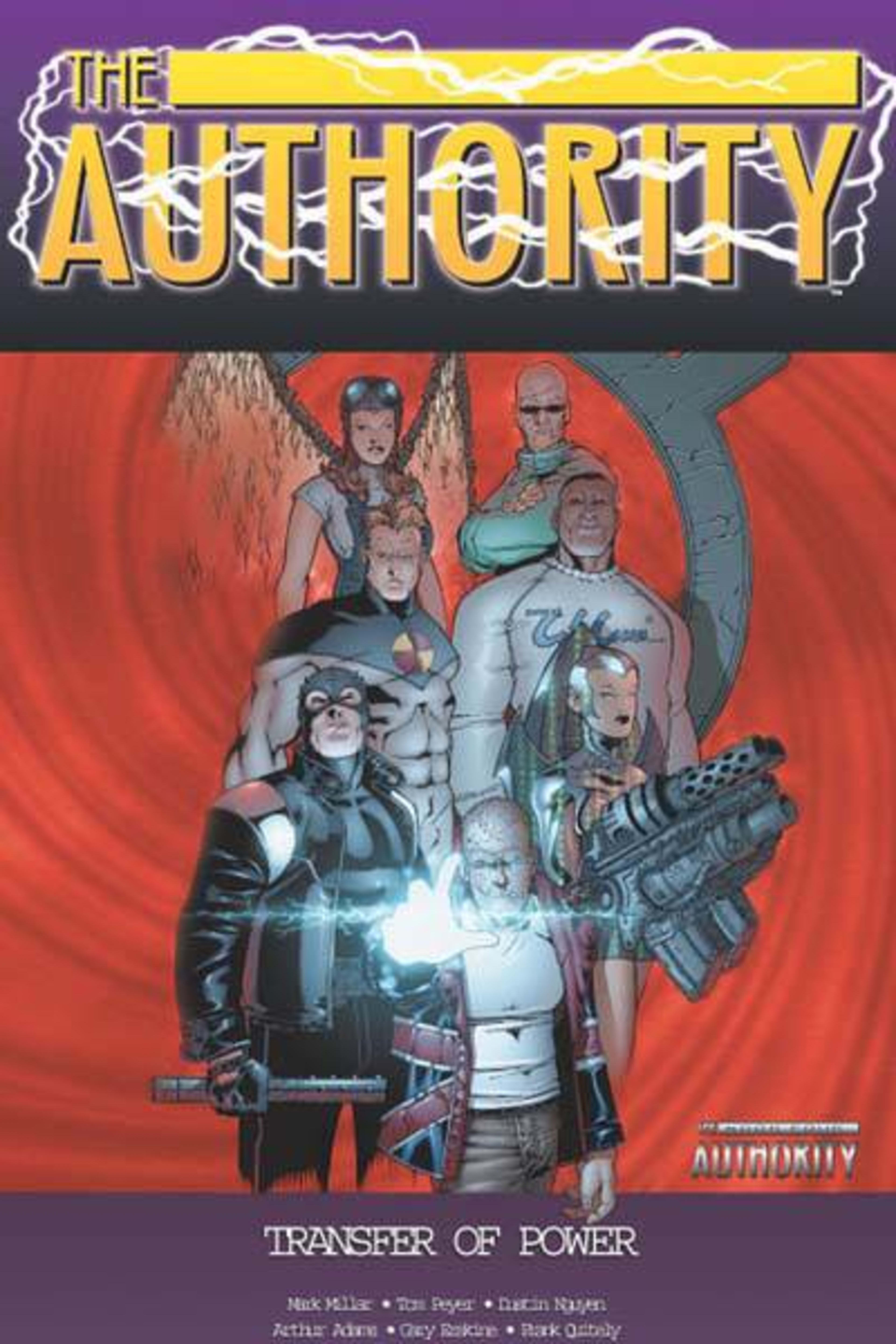 The Authority: Transfer of Power cover — © DC Comics