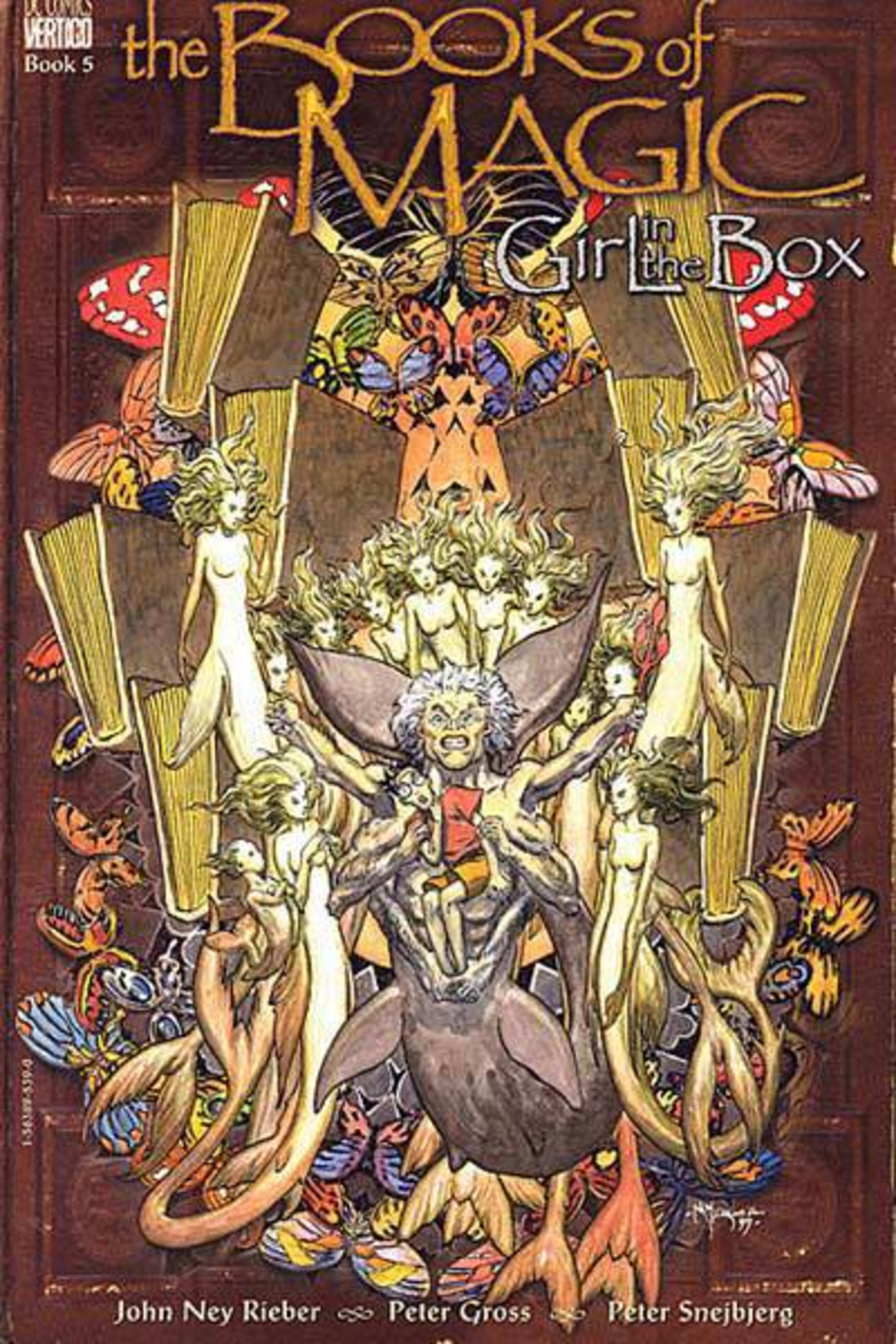 The Books of Magic: Girl in the Box cover — © DC Comics