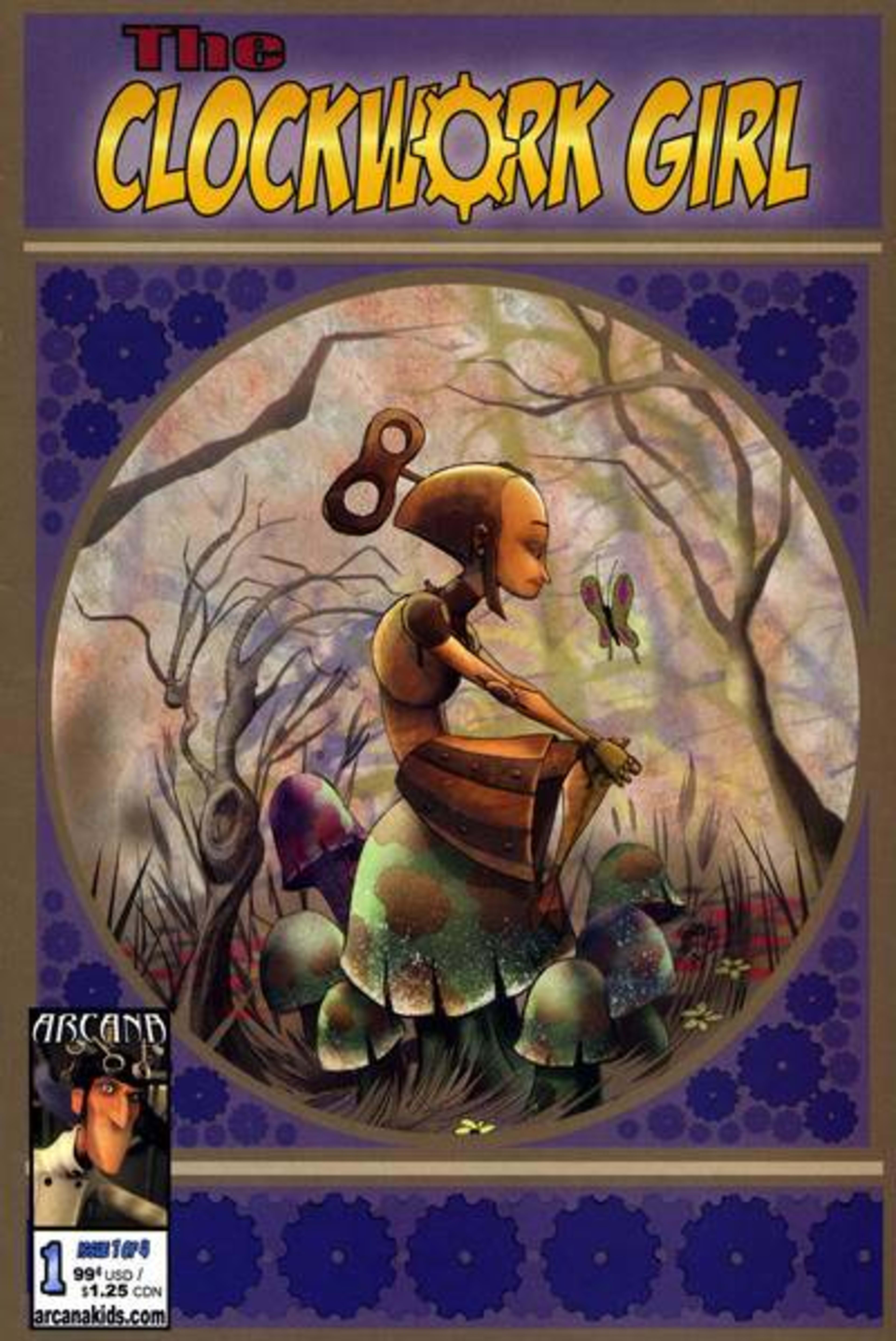 The Clockwork Girl cover — © Arcana Studio