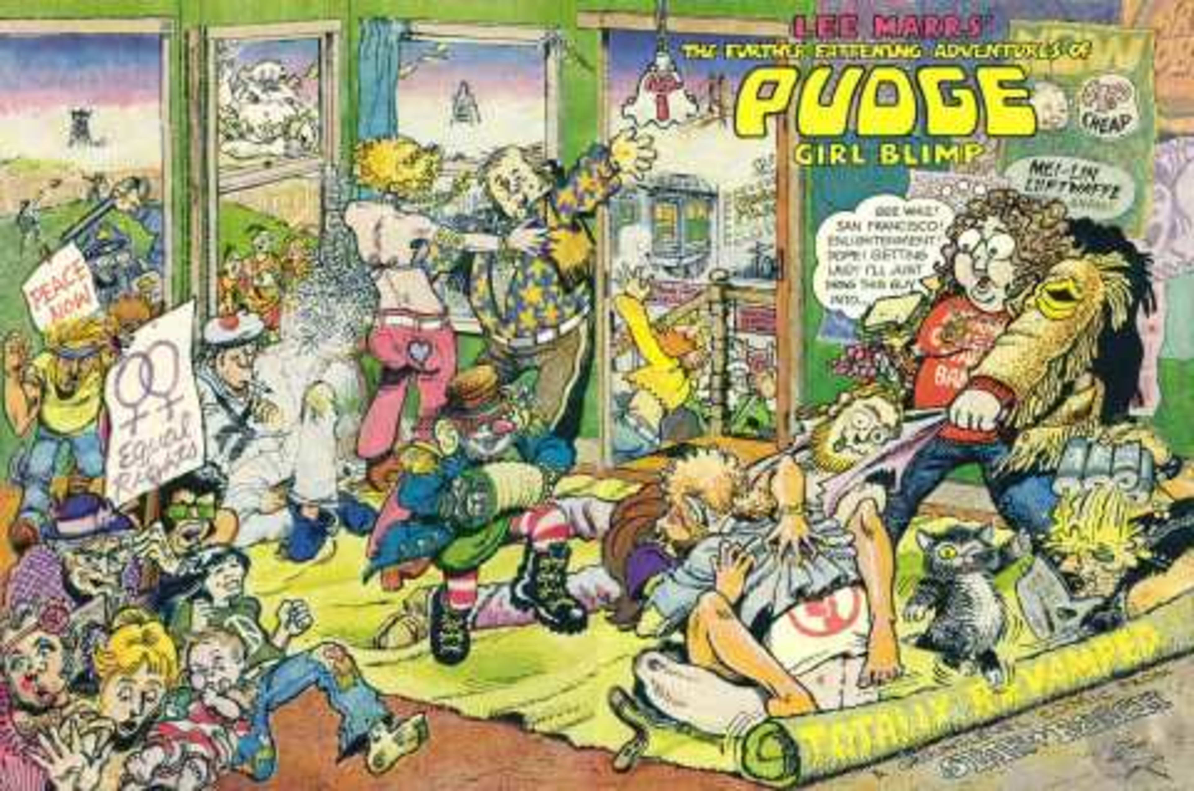 The Further Fattening Adventures of Pudge, Girl Blimp cover — © Last Gasp
