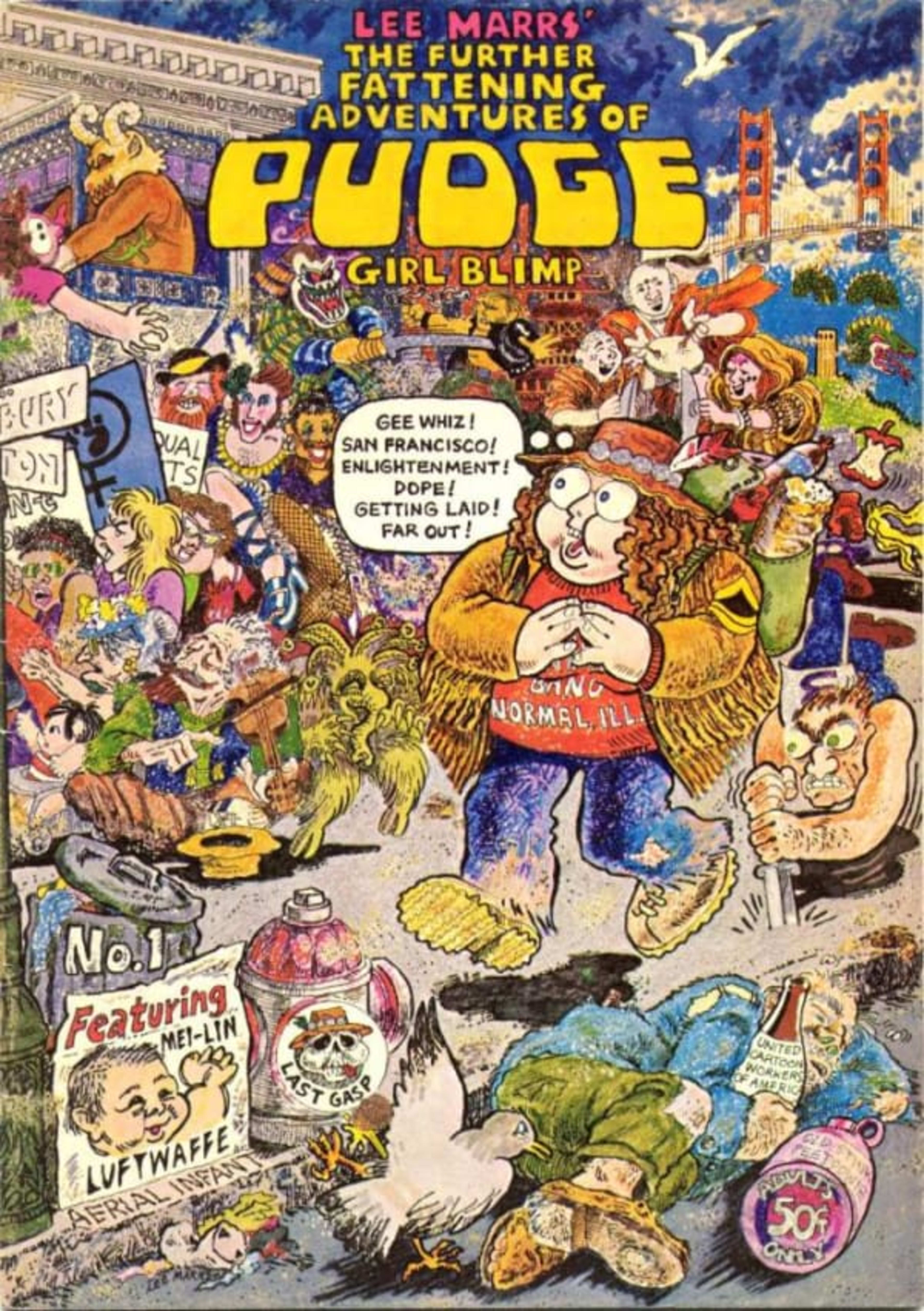 The Further Fattening Adventures of Pudge, Girl Blimp cover — © Last Gasp