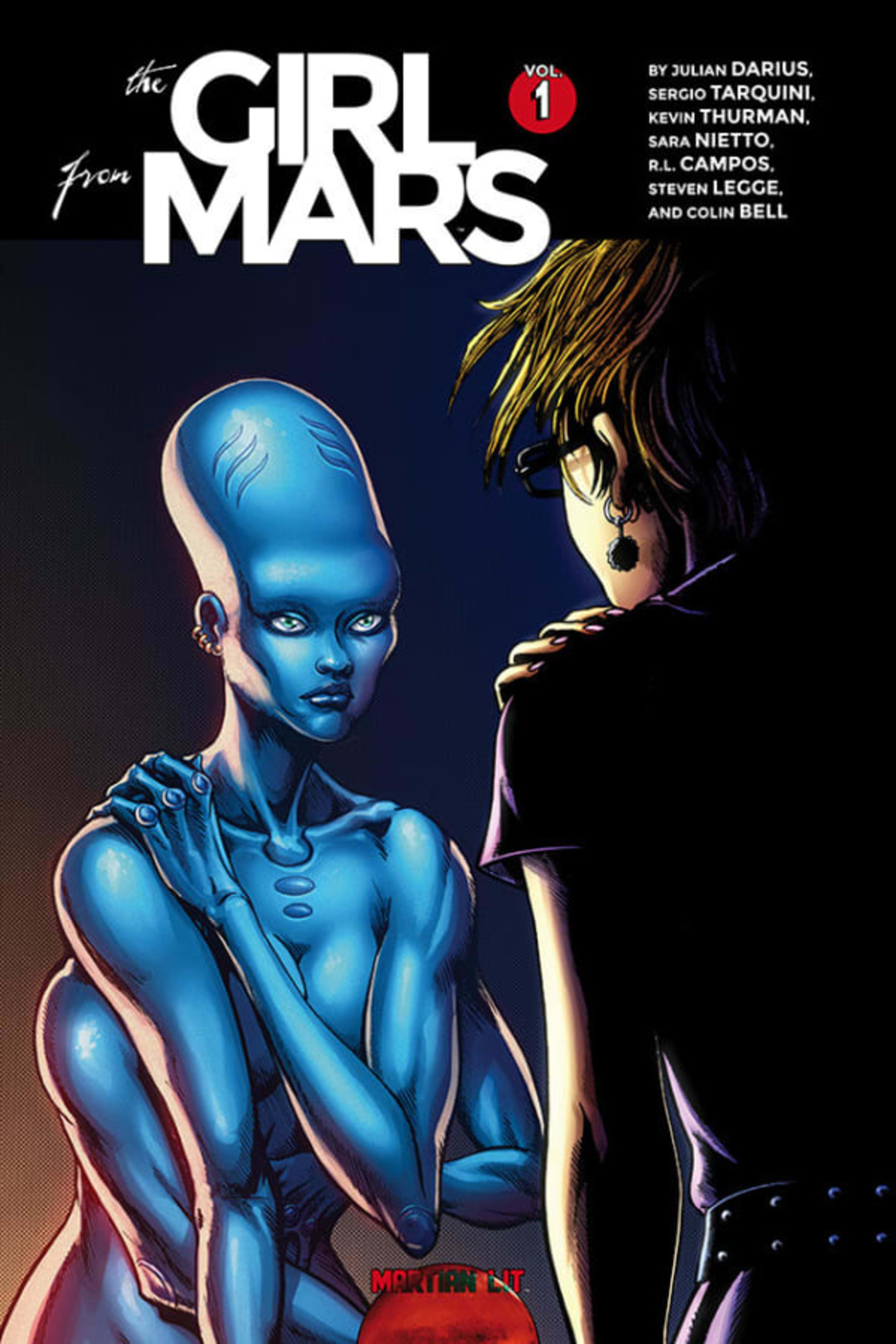 The Girl From Mars cover — © Martian Lit
