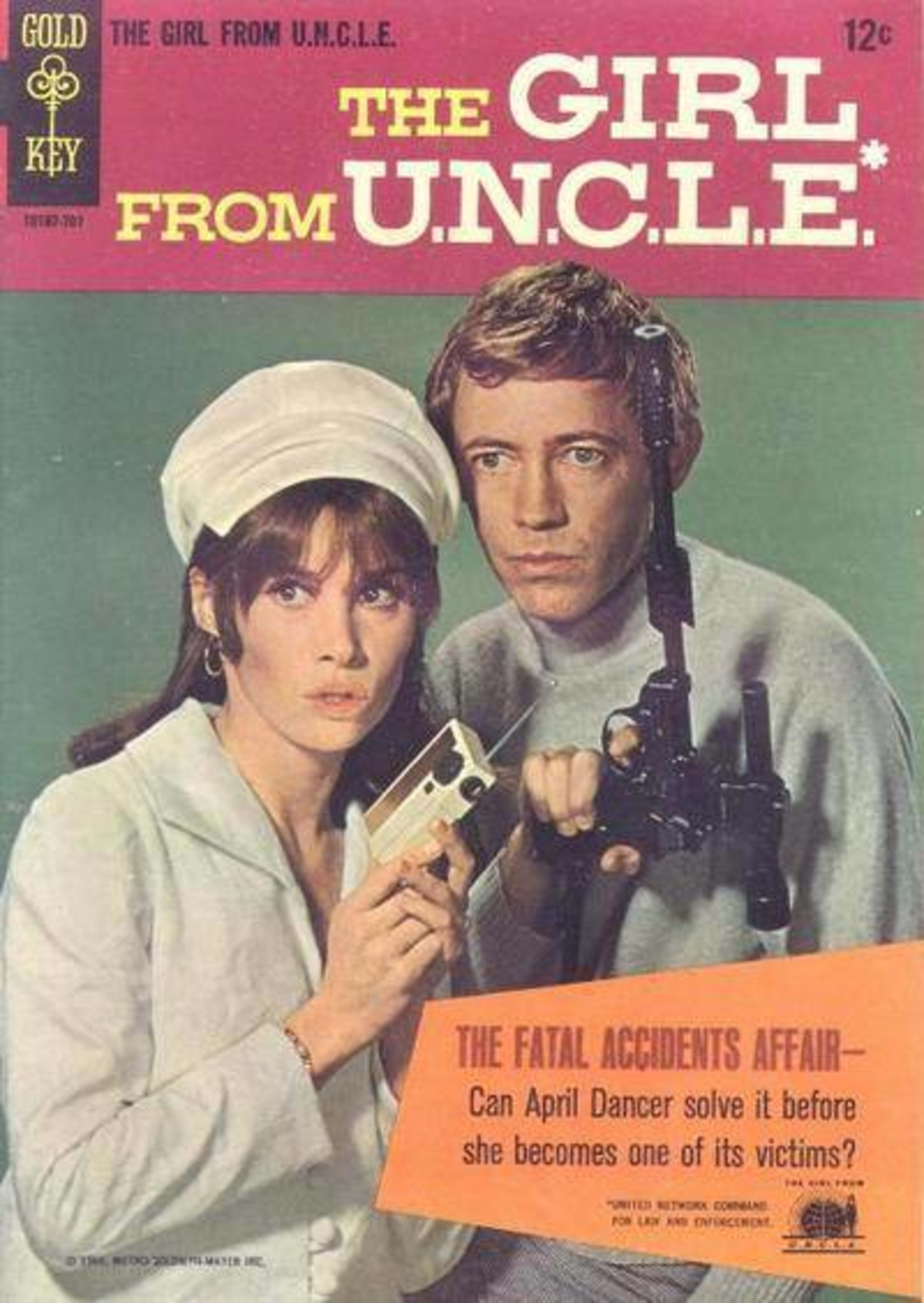 The Girl From U.N.C.L.E. cover — © Western Publishing