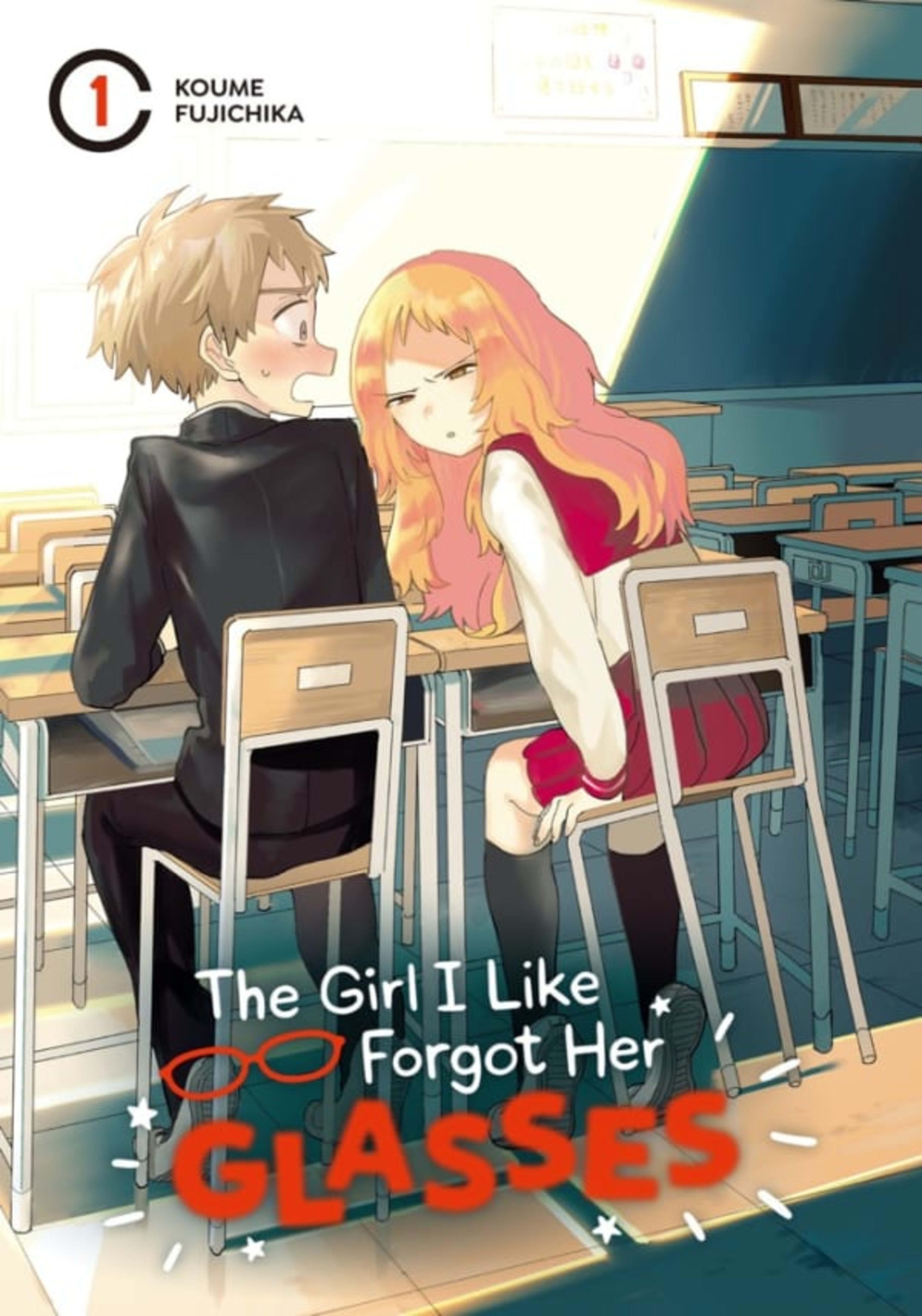 The Girl I Like Forgot Her Glasses cover — © Square Enix Manga & Books