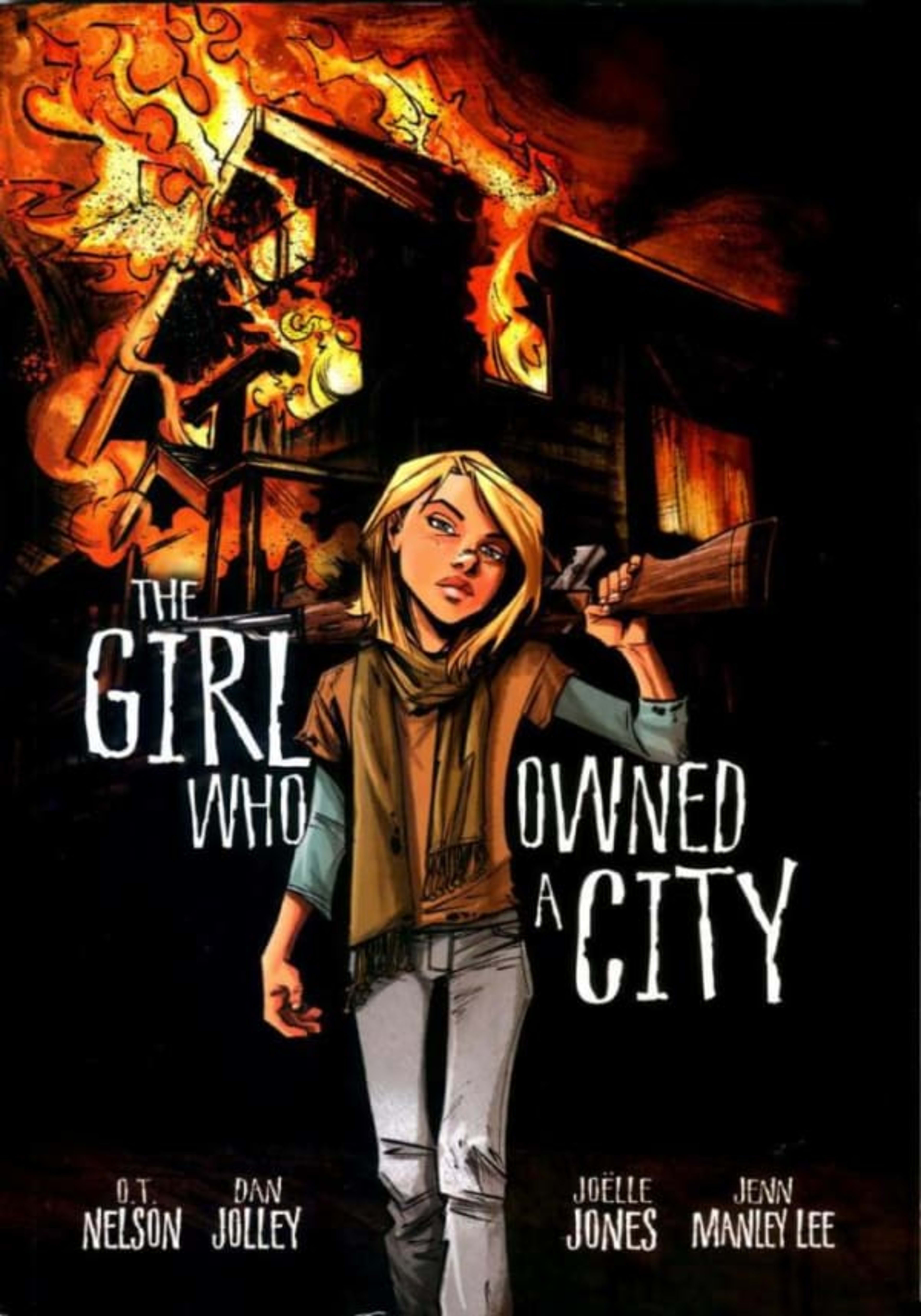 The Girl Who Owned a City: The Graphic Novel cover — © Lerner Publishing Group