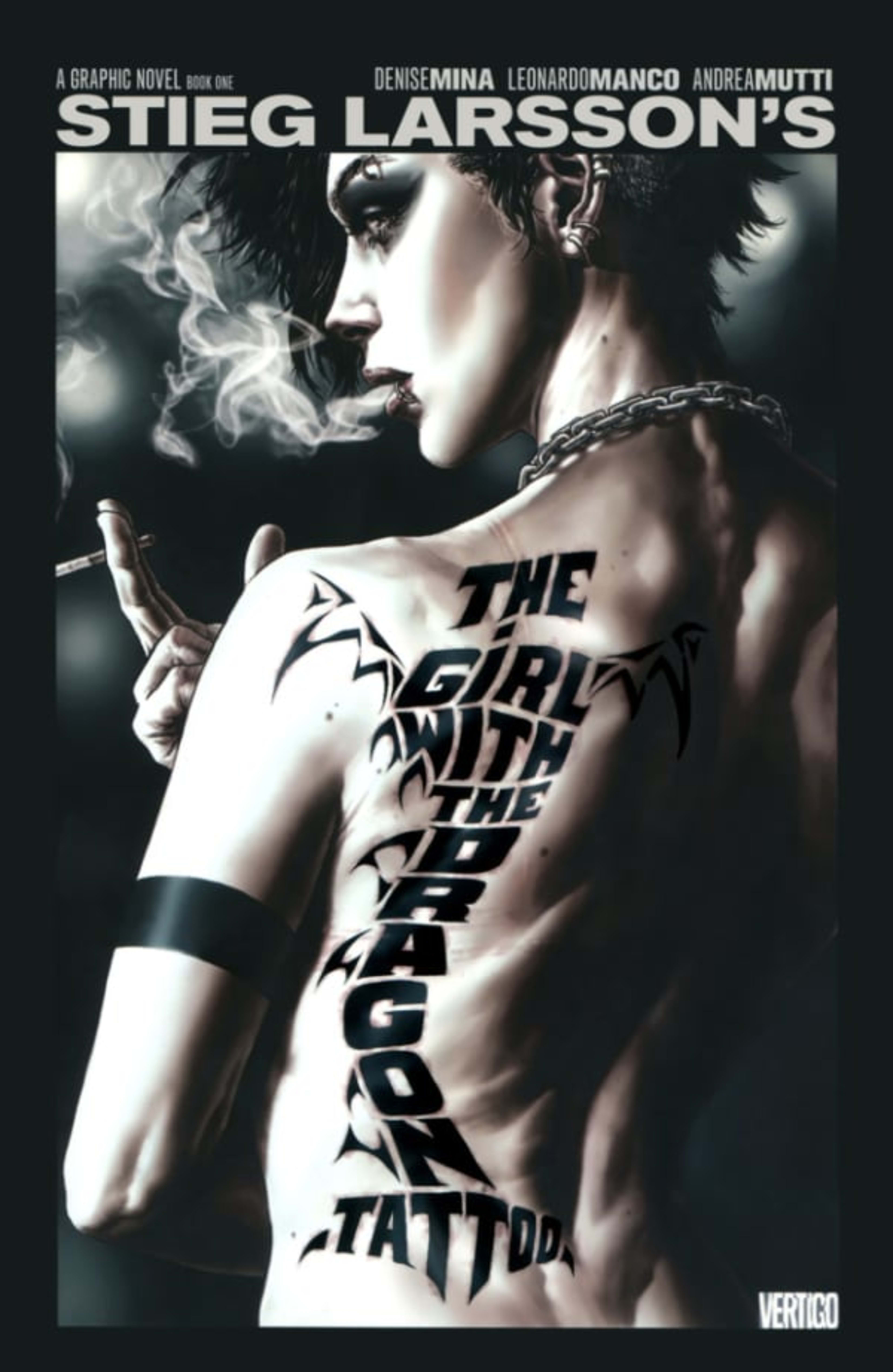 The Girl With the Dragon Tattoo cover — © DC Comics
