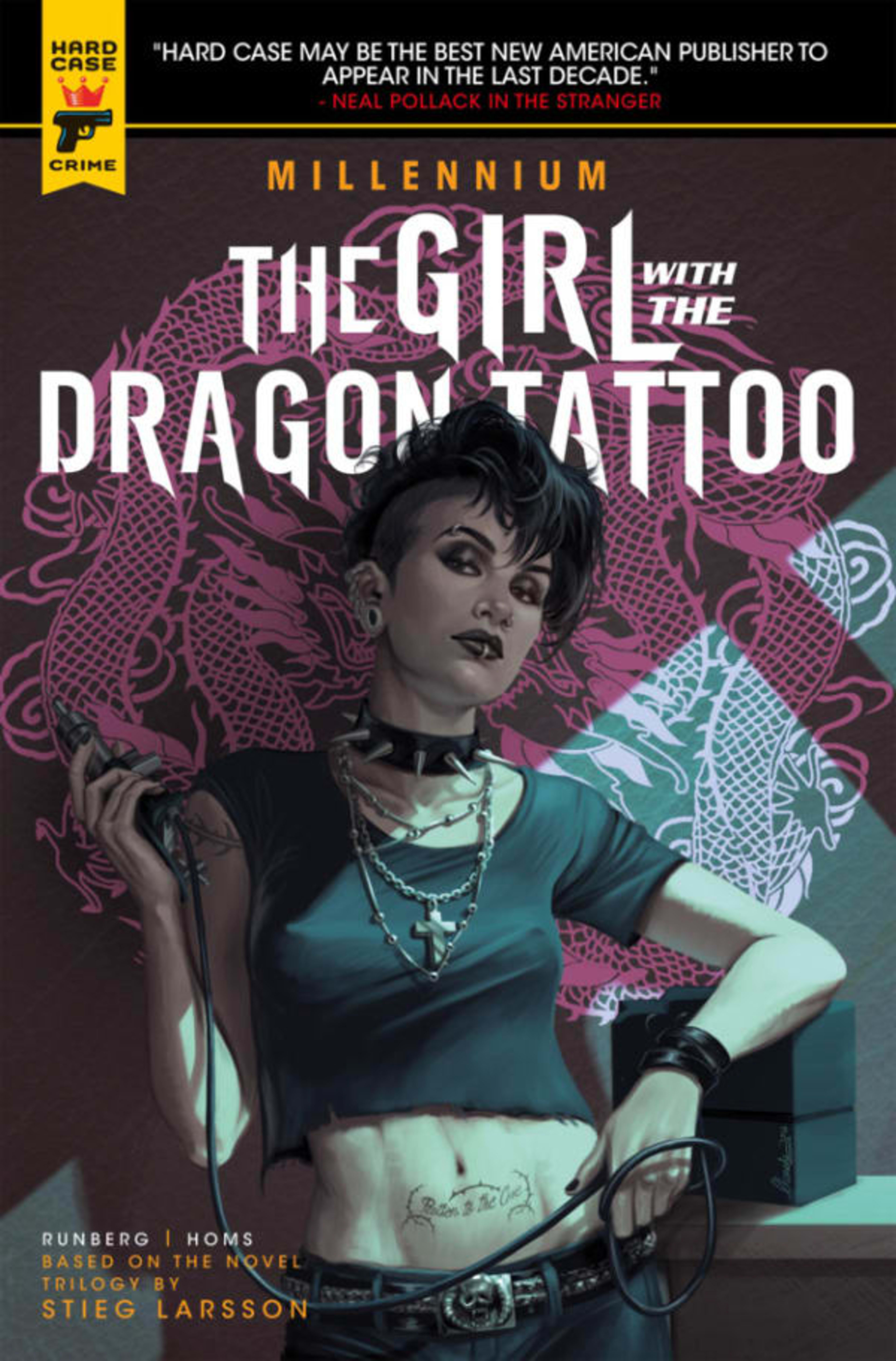 The Girl With The Dragon Tattoo cover — © Titan Comics